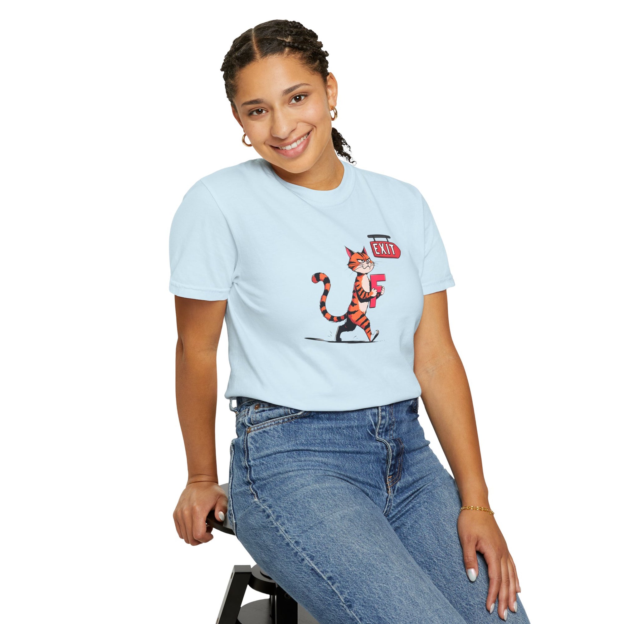 Getting the F Outta Here Unisex Garment-Dyed T-shirt