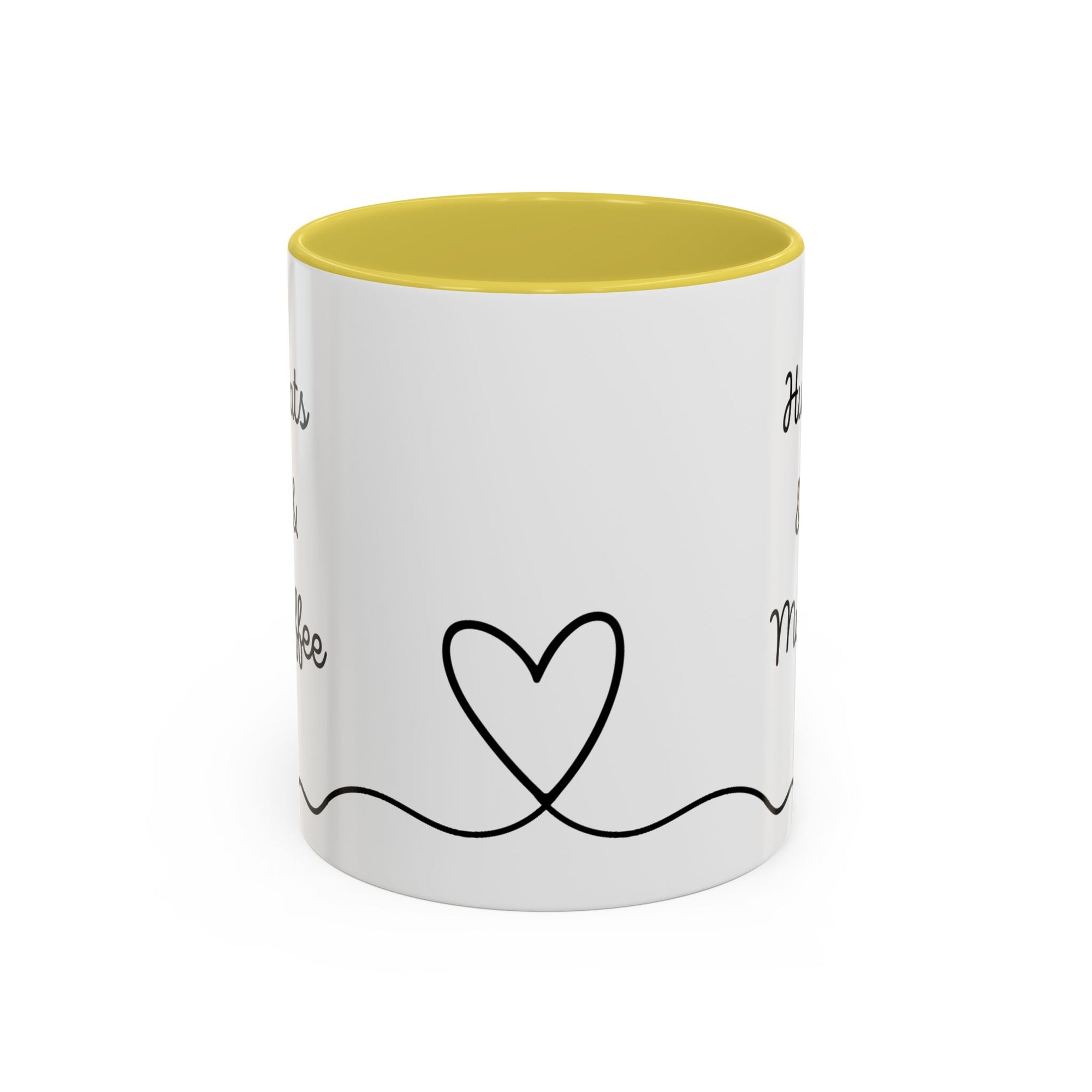 Hugs & Mugs Vibrant Color Coffee Mug