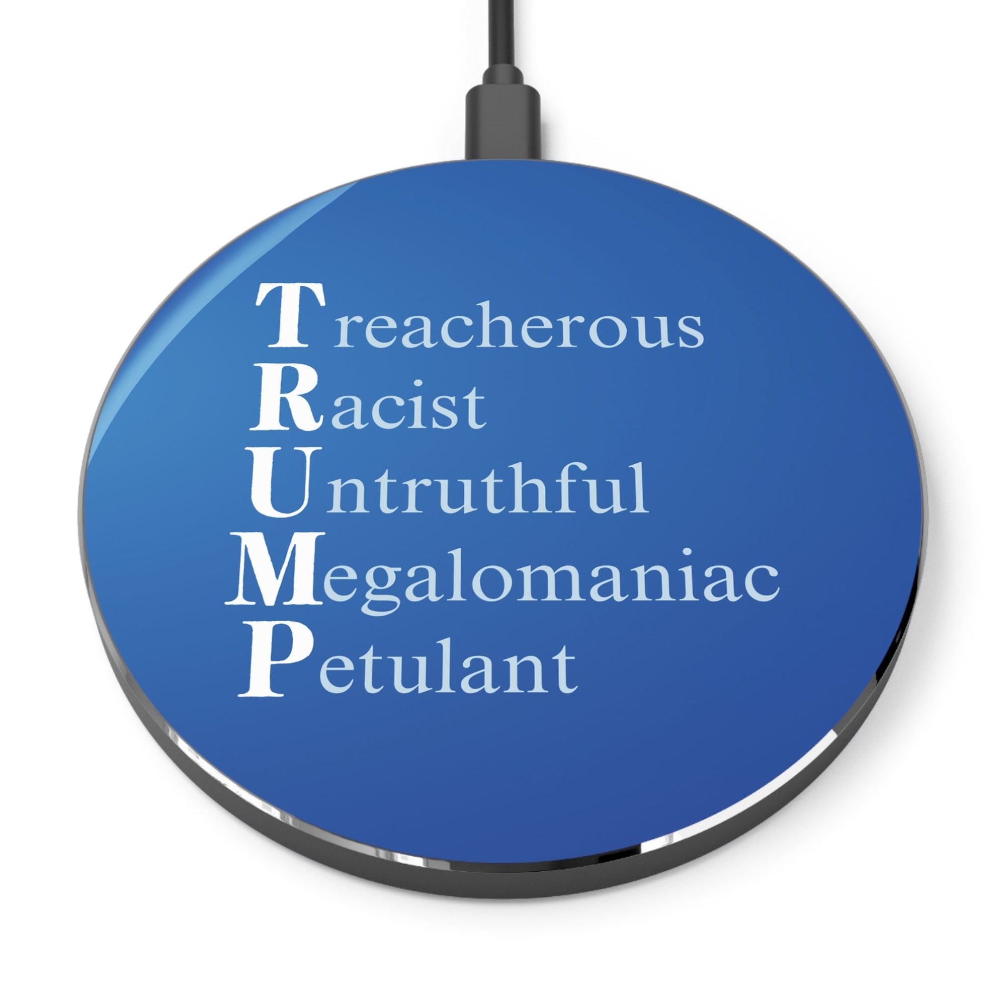 Fast Charging Pad with Anti-Trump Acronym Printify