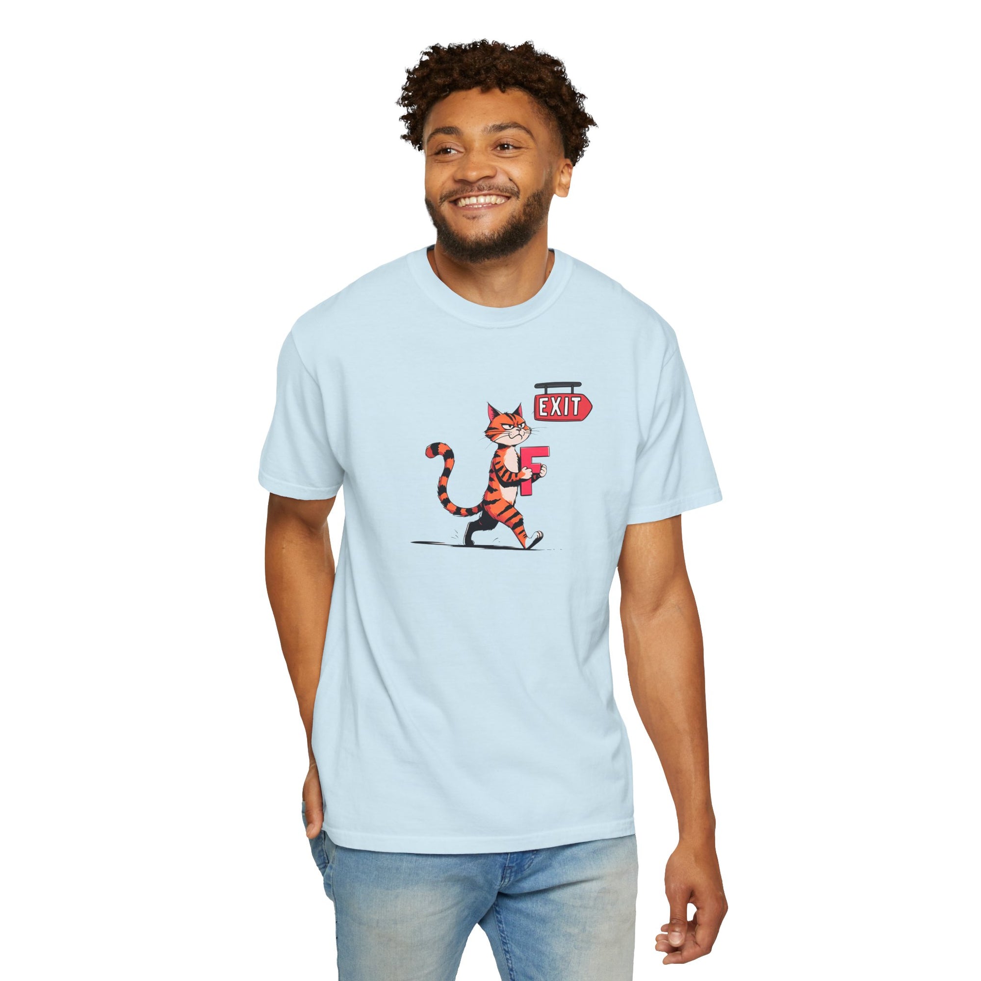 Getting the F Outta Here Unisex Garment-Dyed T-shirt