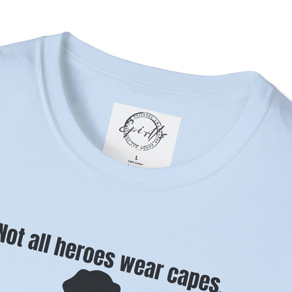 Heroes in Collars Unisex Softstyle T - Shirt - T - Shirt - Epileptic Al’s Shop