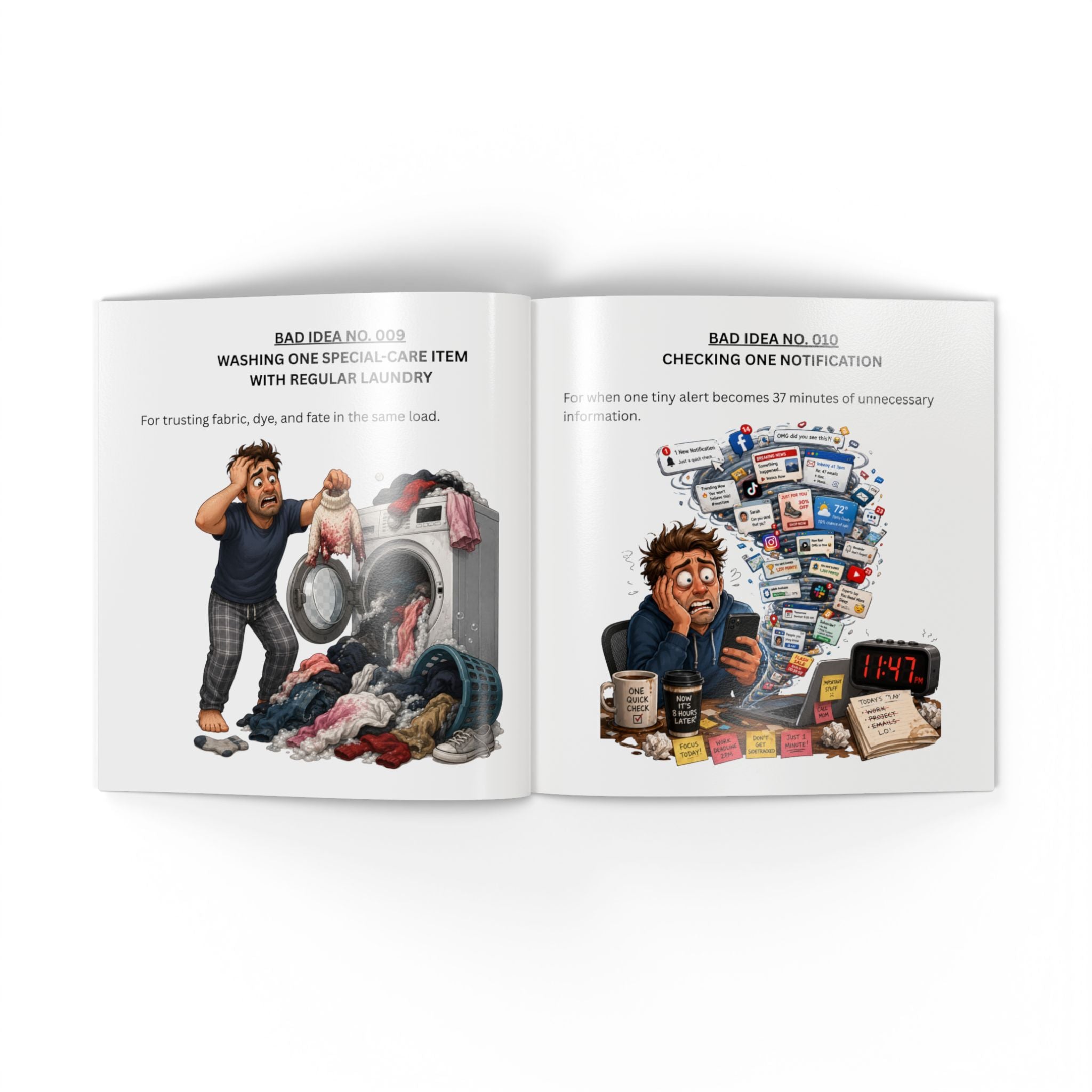 Bureau of Bad Ideas: Funny Faux-Government Softcover Book