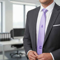 Living Aware Necktie, Quiet Message, Sharp Look