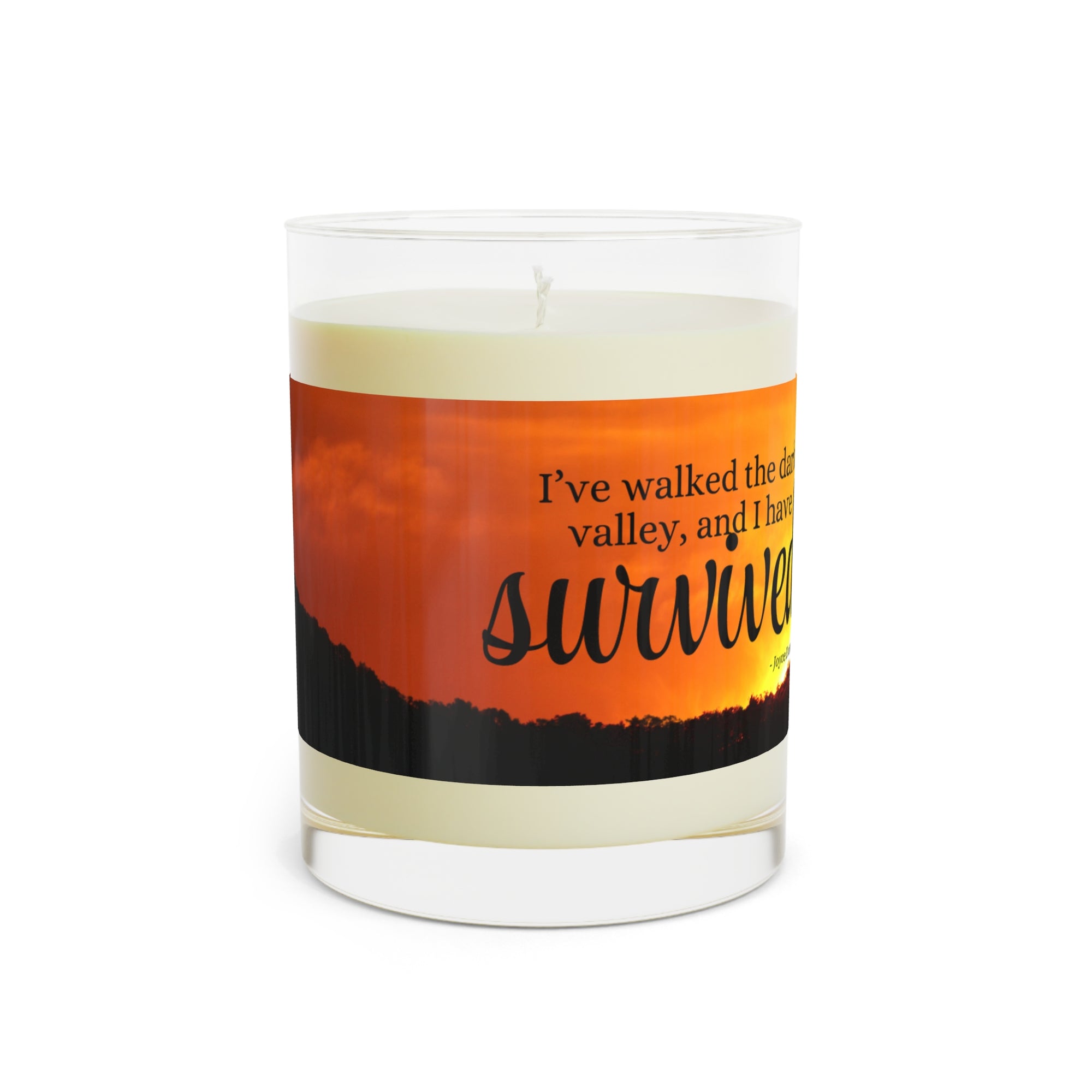 Cat Lady Strong Scented Candle - Full Glass, 11oz