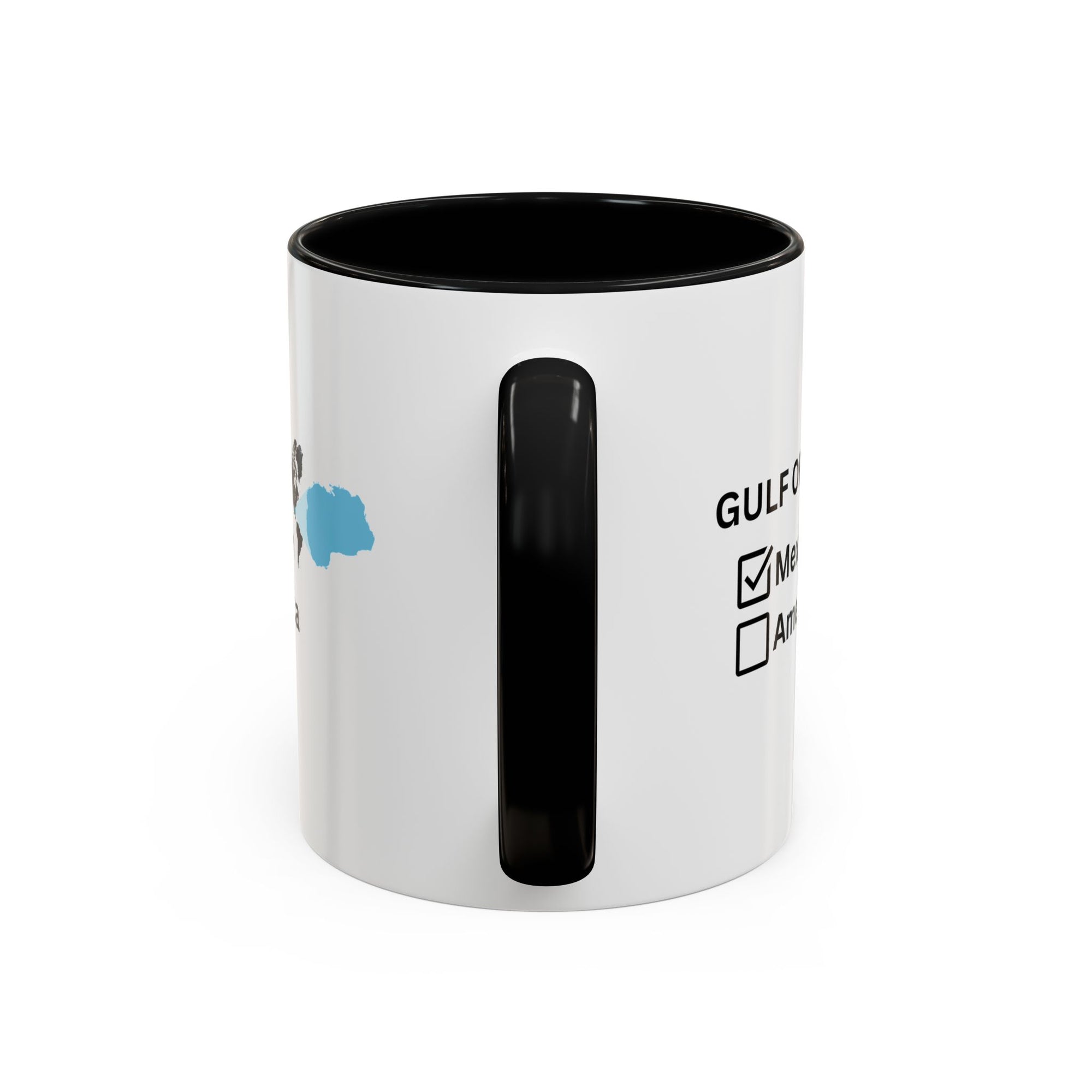 Gulf of Mexico Checkbox Accent Coffee Mug