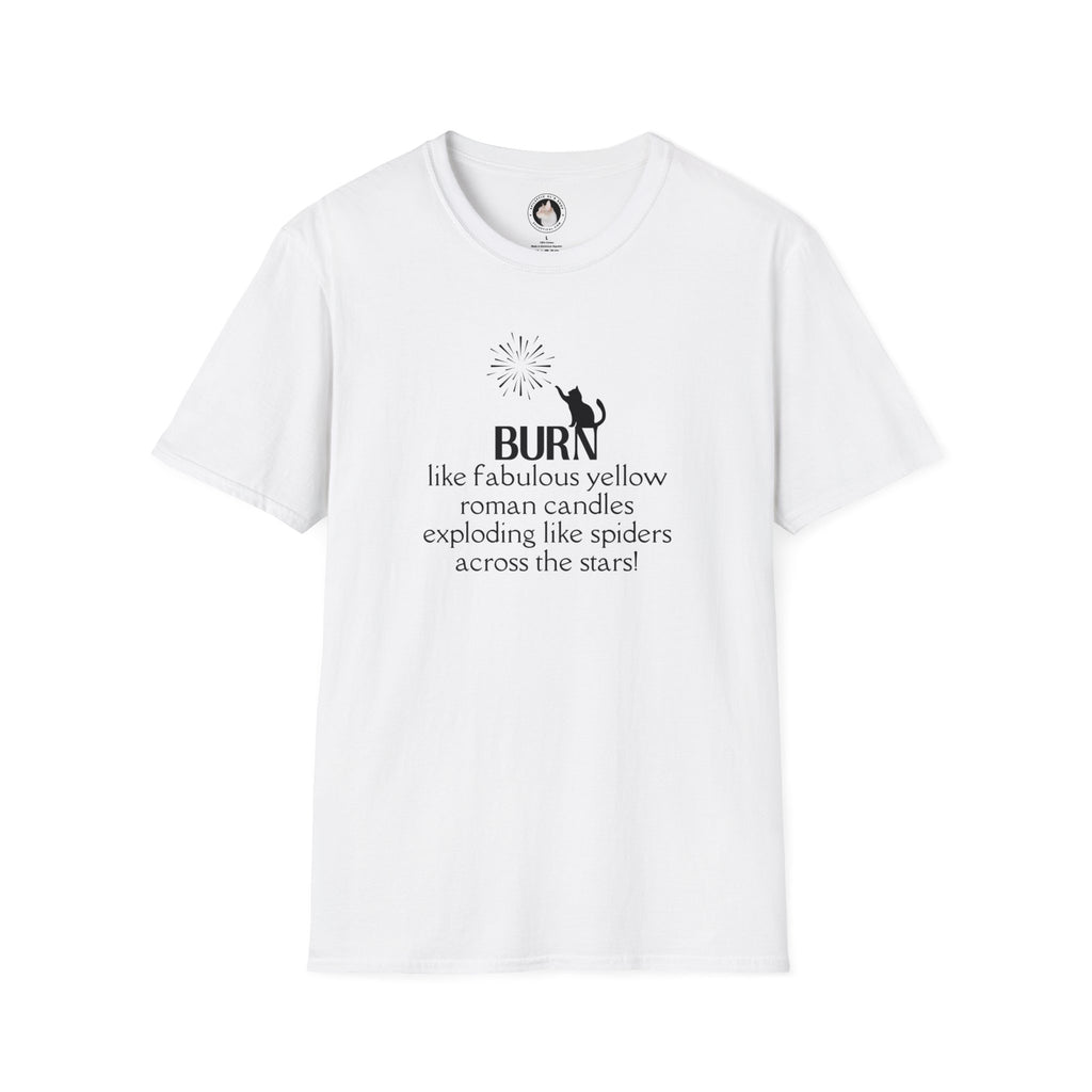 Burn Unisex Softstyle T - Shirt - T - Shirt - Epileptic Al’s Shop