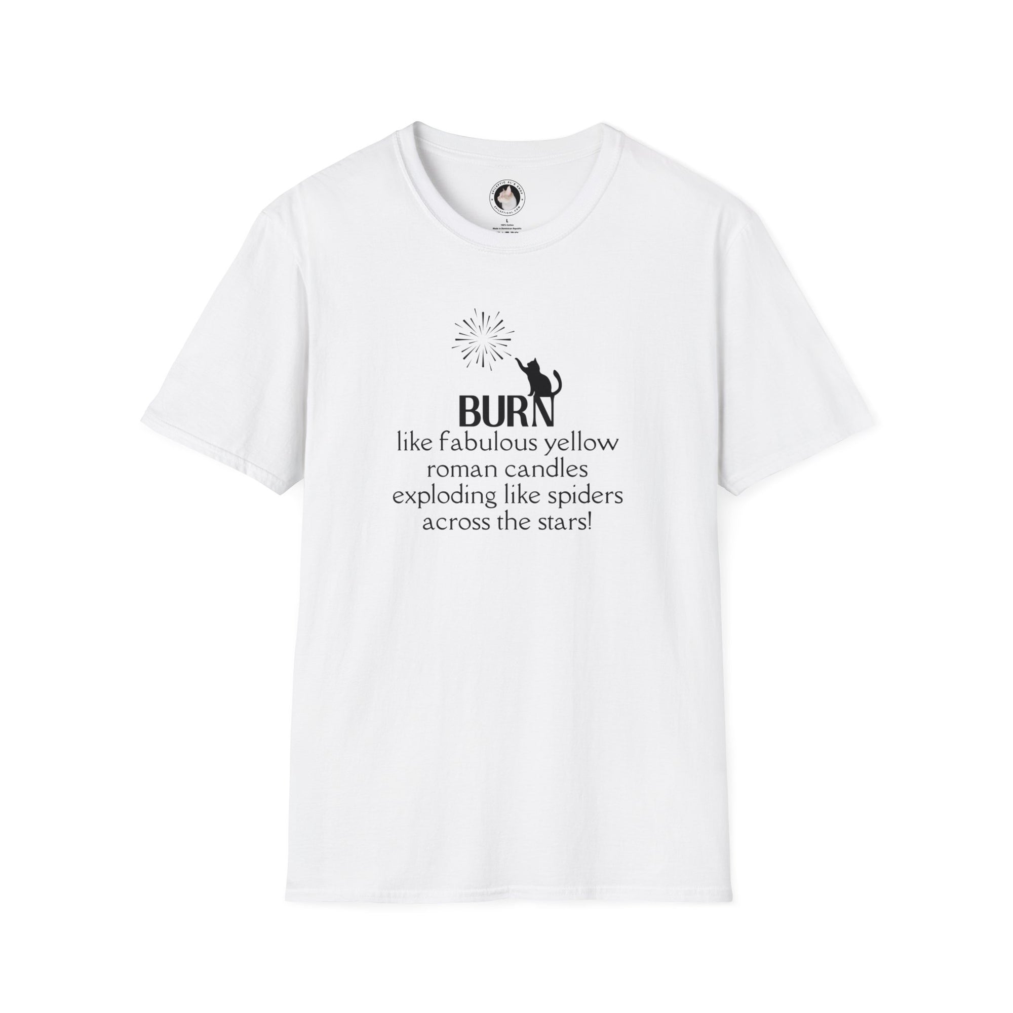 Burn Unisex Softstyle T - Shirt - T - Shirt - Epileptic Al’s Shop