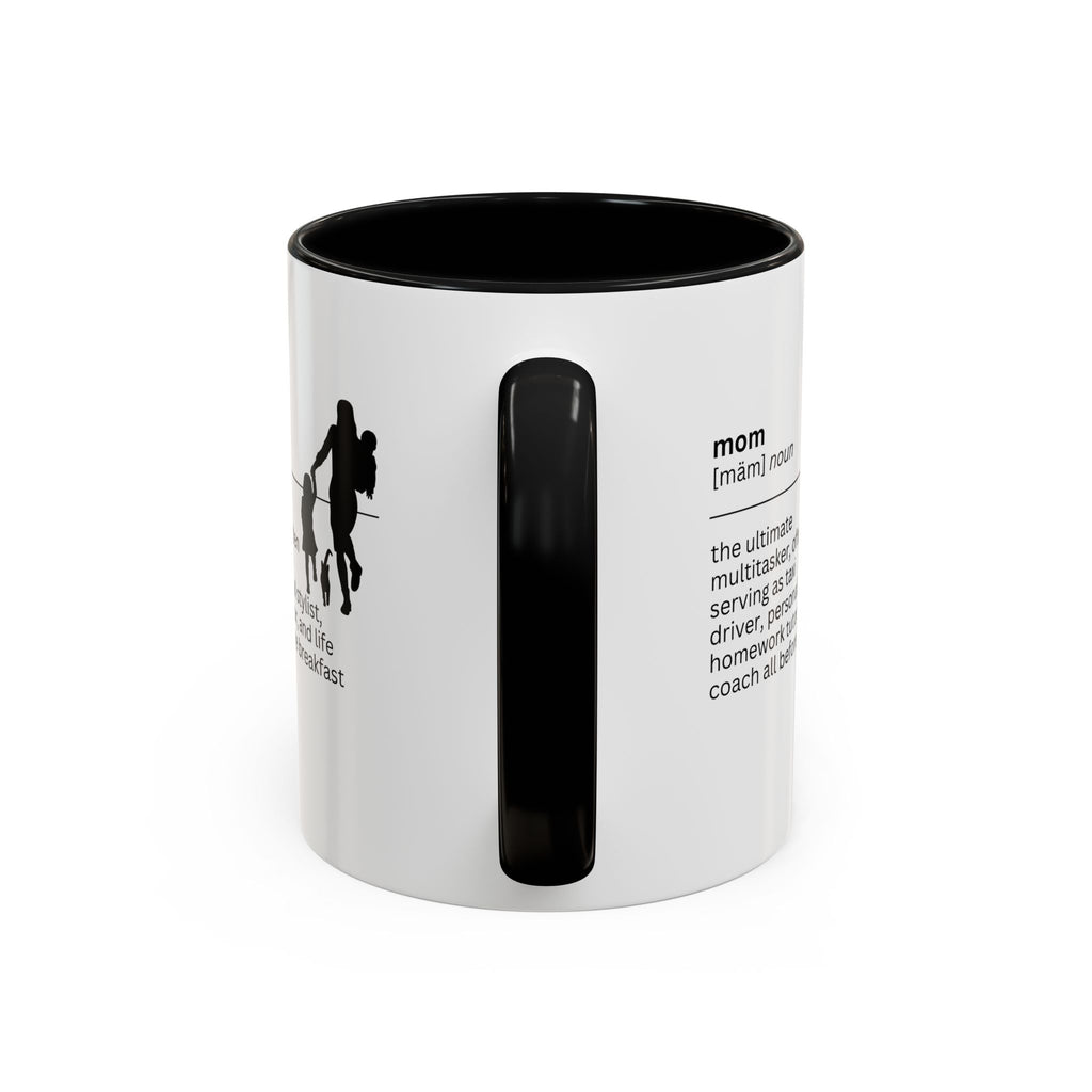 Mom Multitasker Accent Coffee Mug - Perfect Gift for Moms