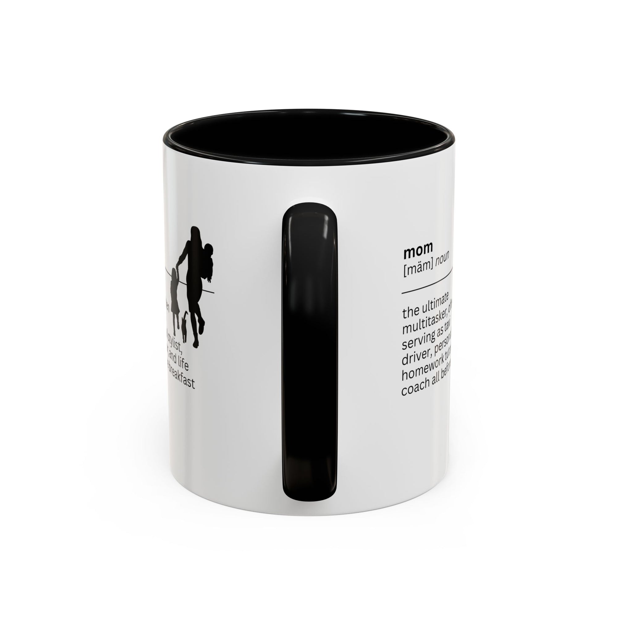Mom Multitasker Accent Coffee Mug - Perfect Gift for Moms