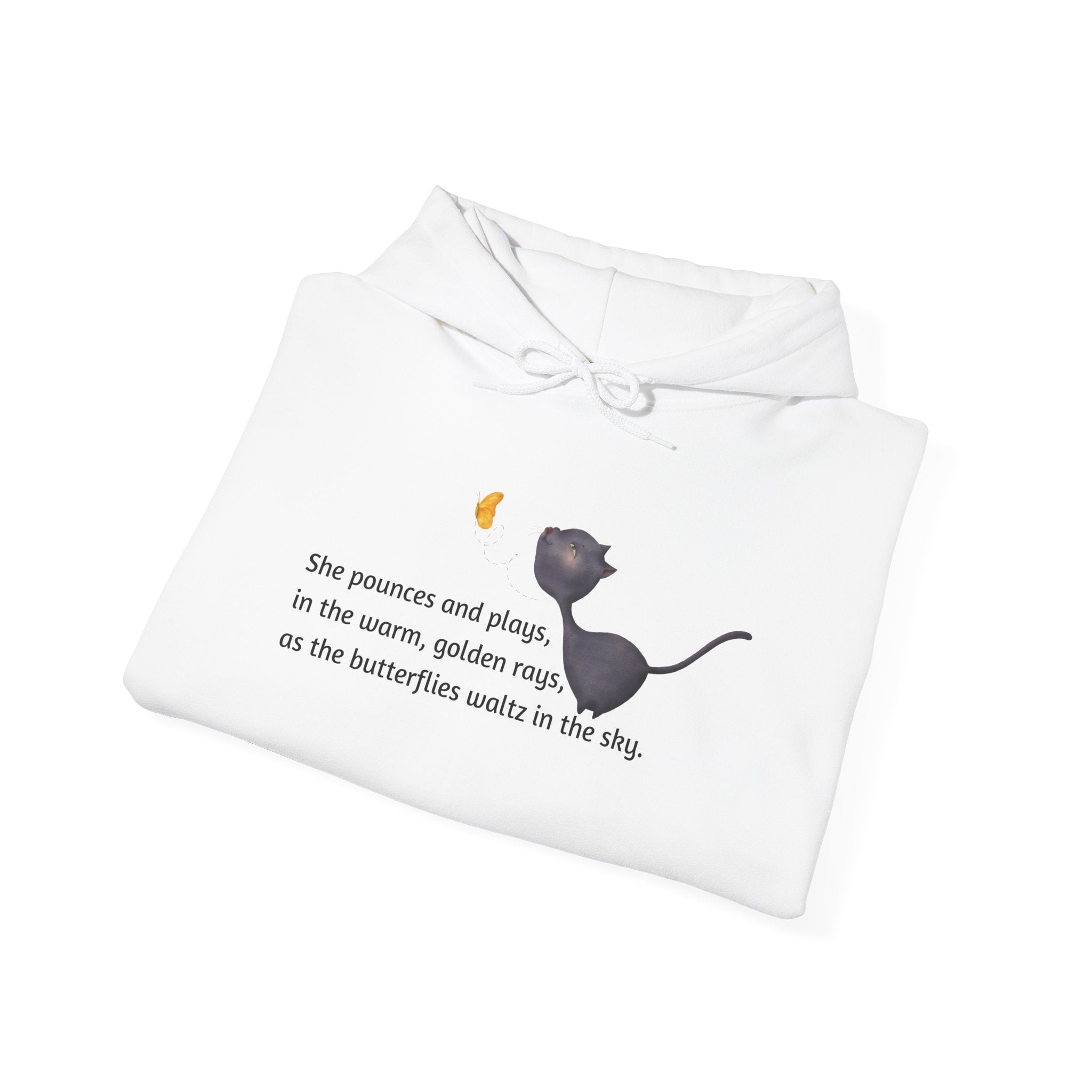 She Pounces & Plays Unisex Heavy Blend™ Hooded Sweatshirt - EpiAl's Shop