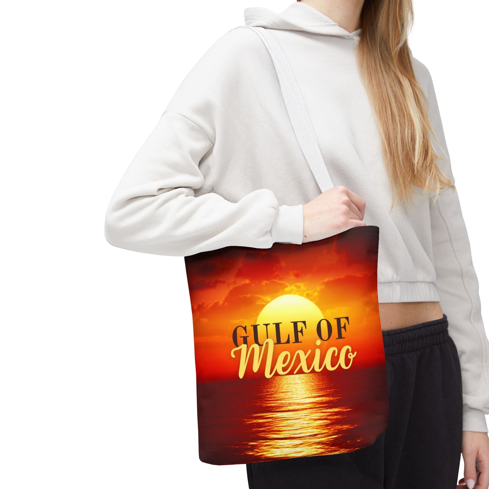 Gulf of Mexico Sunset Tote Bag - Chic Beach Accessory Printify