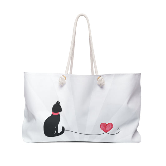 Lovely Cat Weekender Bag/Handbag