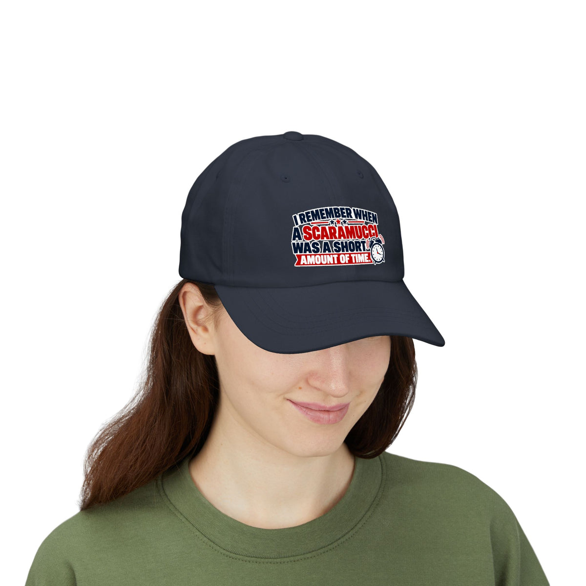 I Remember When a Scaramucci Was a Short Amount of Time | Political Humor Dad Hat