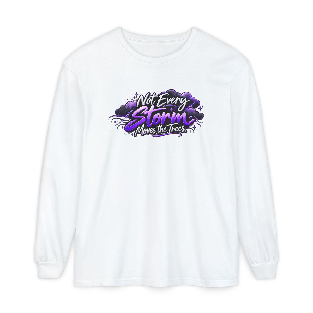 Not Every Storm Moves the Trees Epilepsy Awareness Long Sleeve Shirt