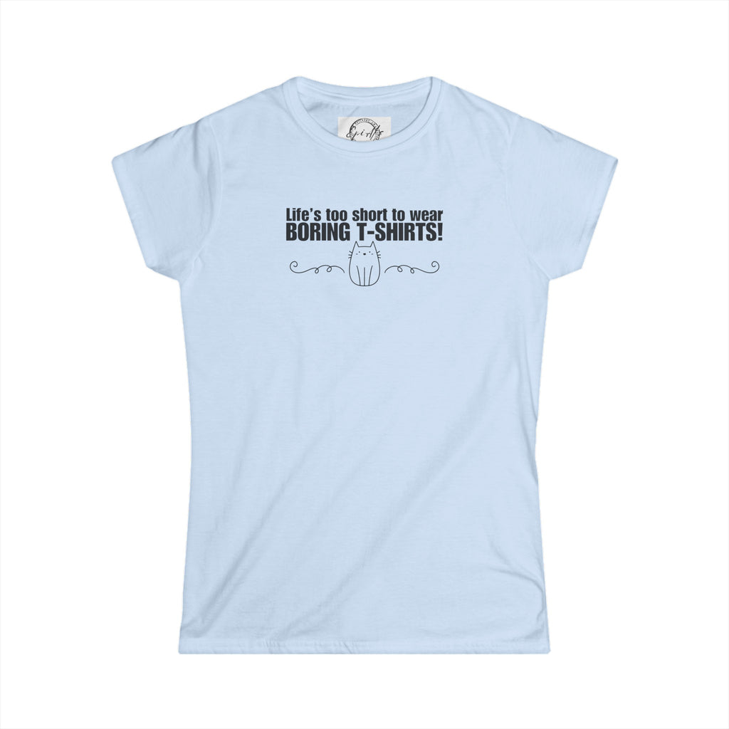 Boring T - Shirt Women's Softstyle Tee - T - Shirt - Epileptic Al’s Shop