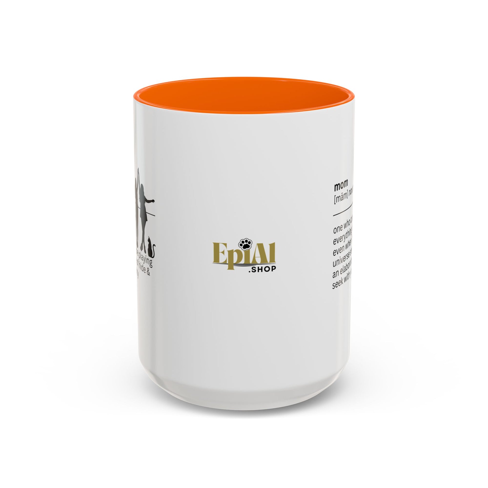 Mom Okay Accent Coffee Mug - Perfect Gift for Moms