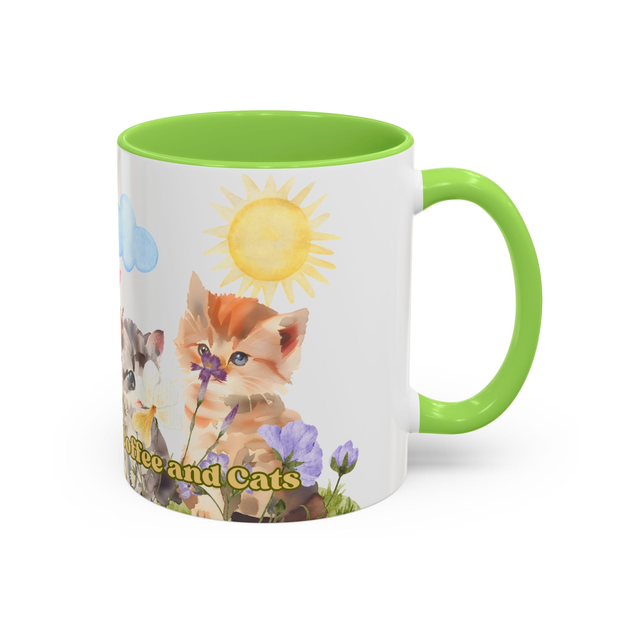 Life Is Better with Coffee and Cats Ceramic Mug