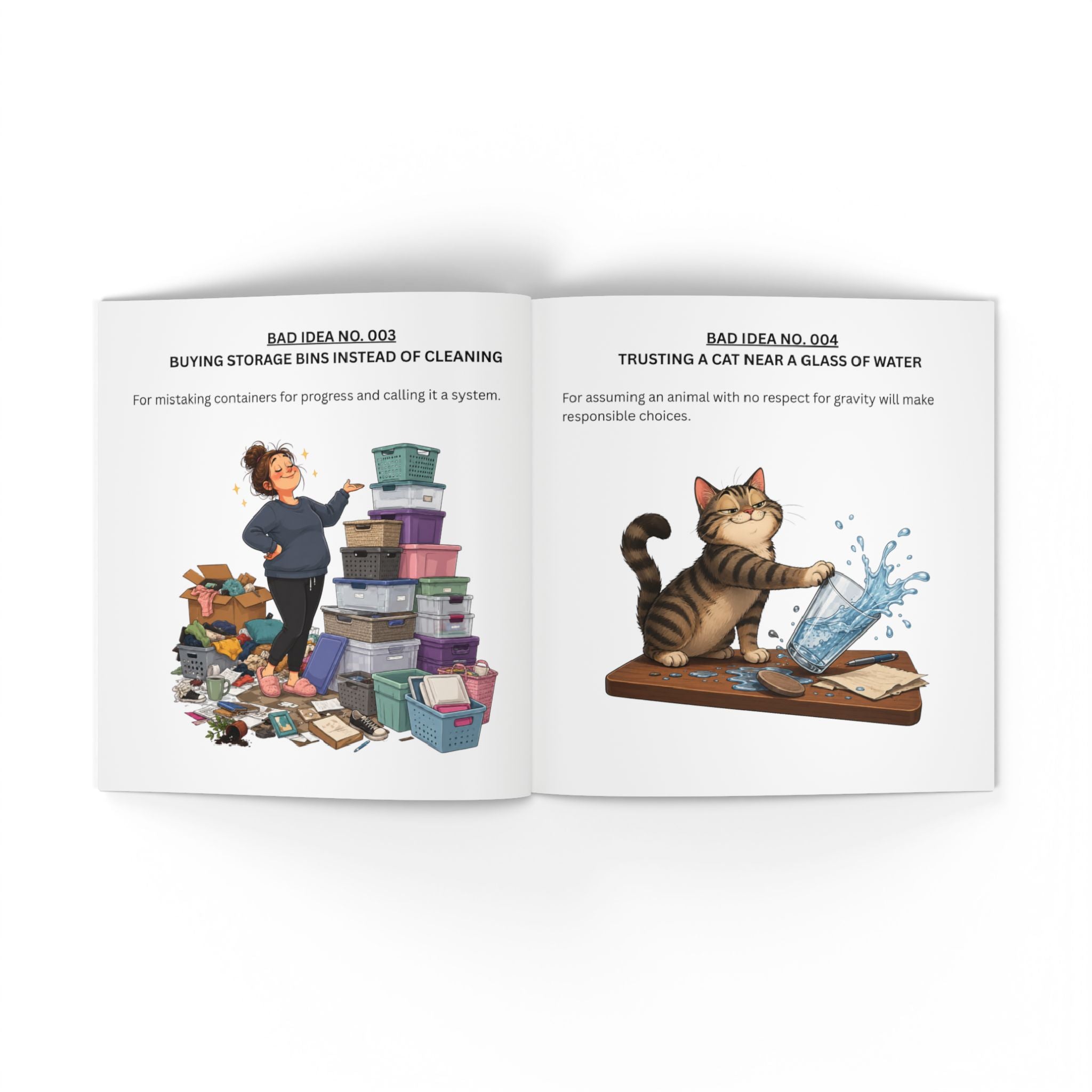 Bureau of Bad Ideas: Funny Faux-Government Softcover Book