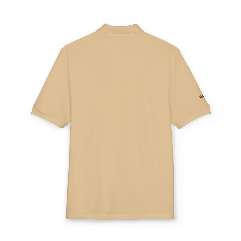 Classic Sasquatch's Cat Embroidered Unisex Polo Shirt