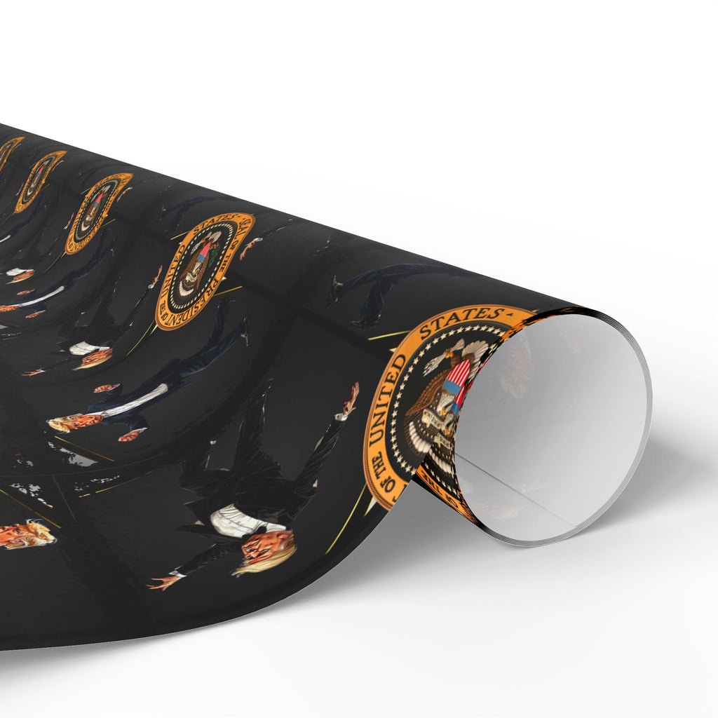 Dancing President Wrapping Paper