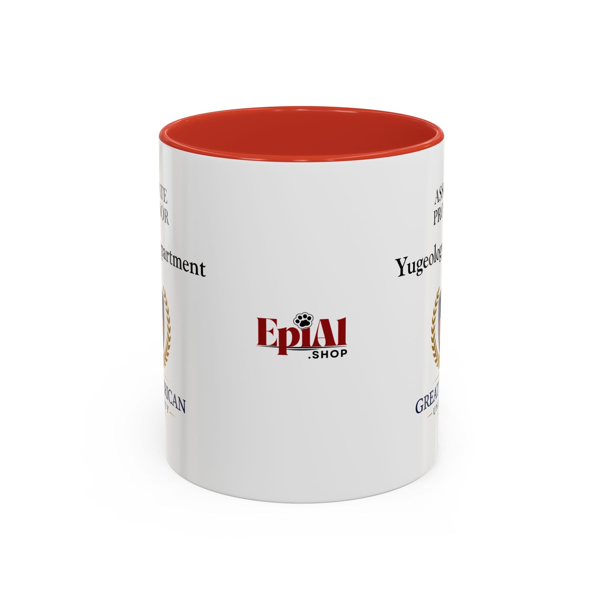 Associate Professor – Yugeology Department Coffee Mug | Political Parody