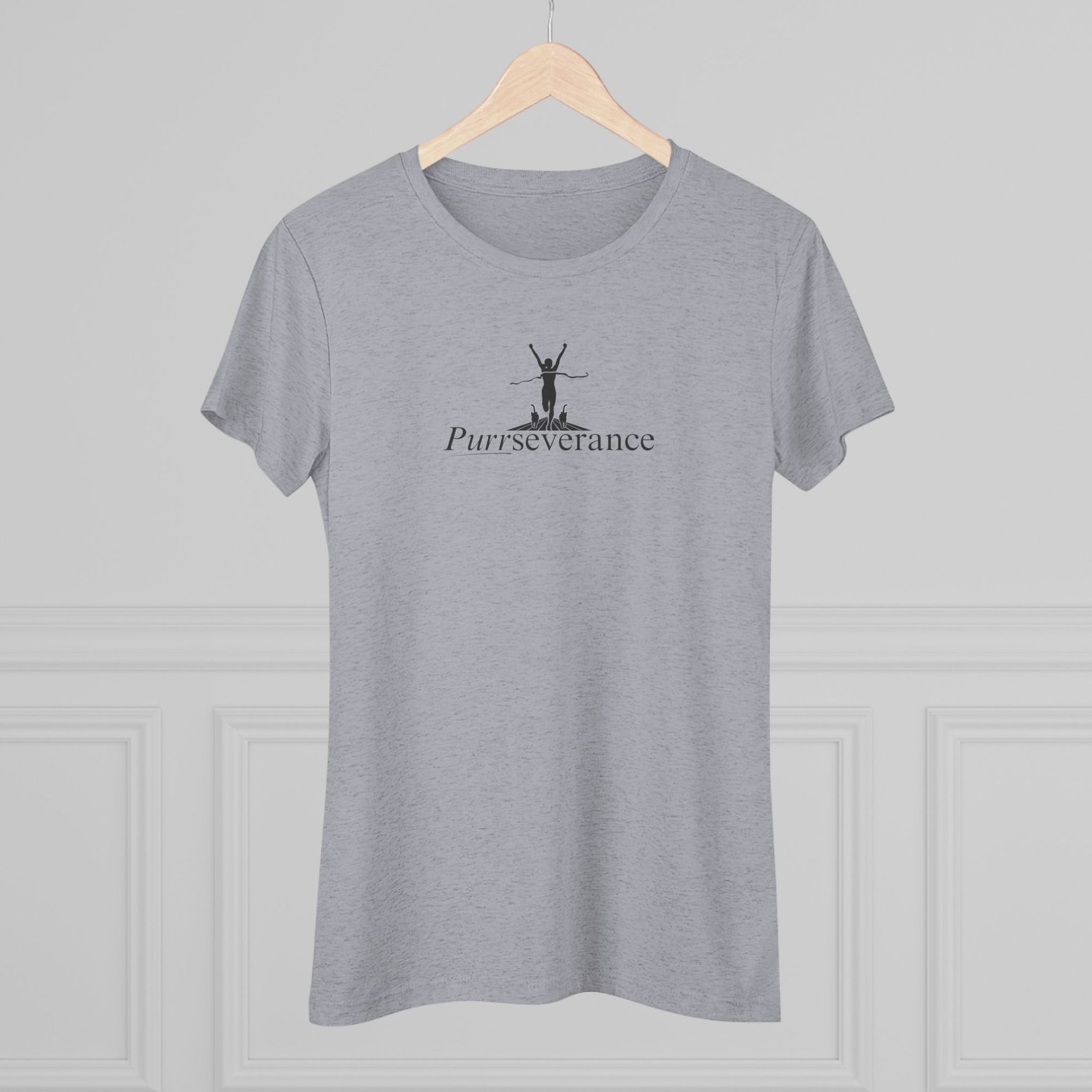 Purrseverance Women's Triblend Tee