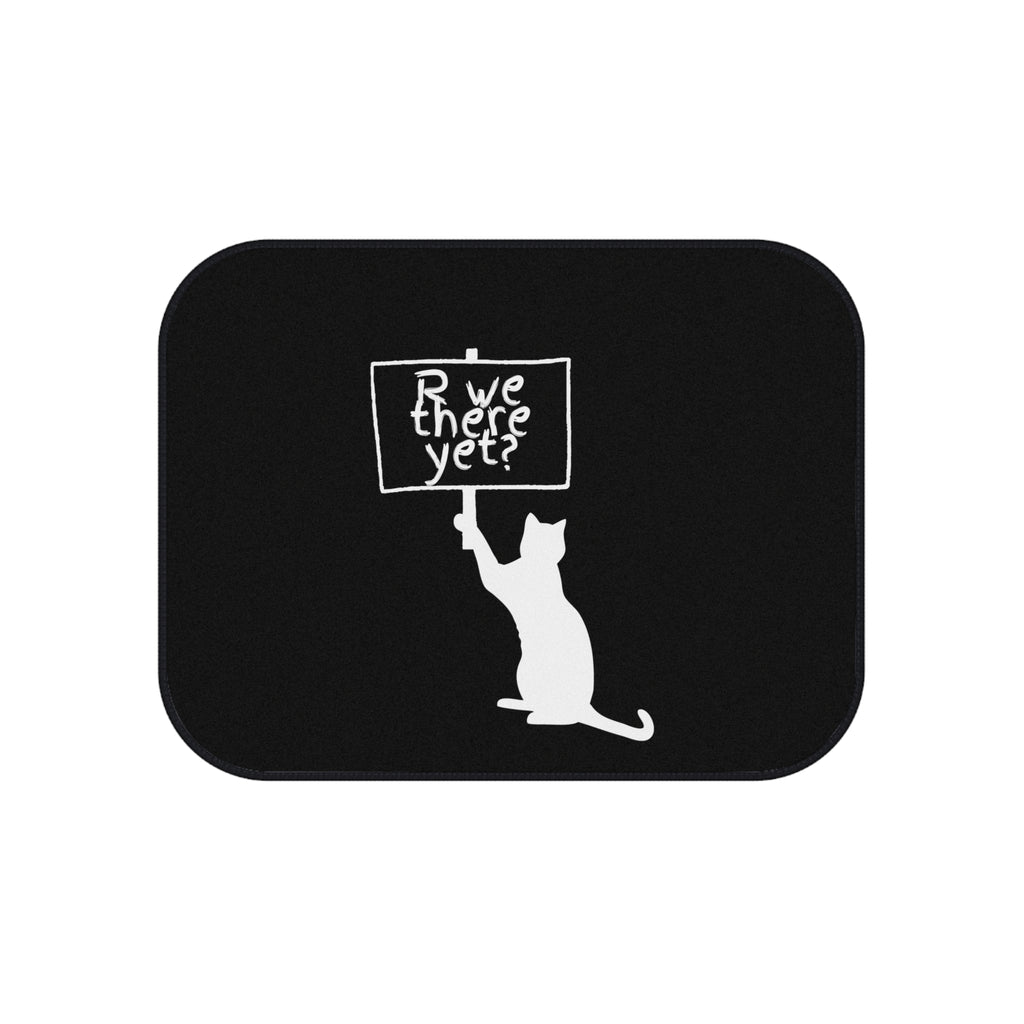 Are We There Yet? Cat Floor Mats – Set of 4