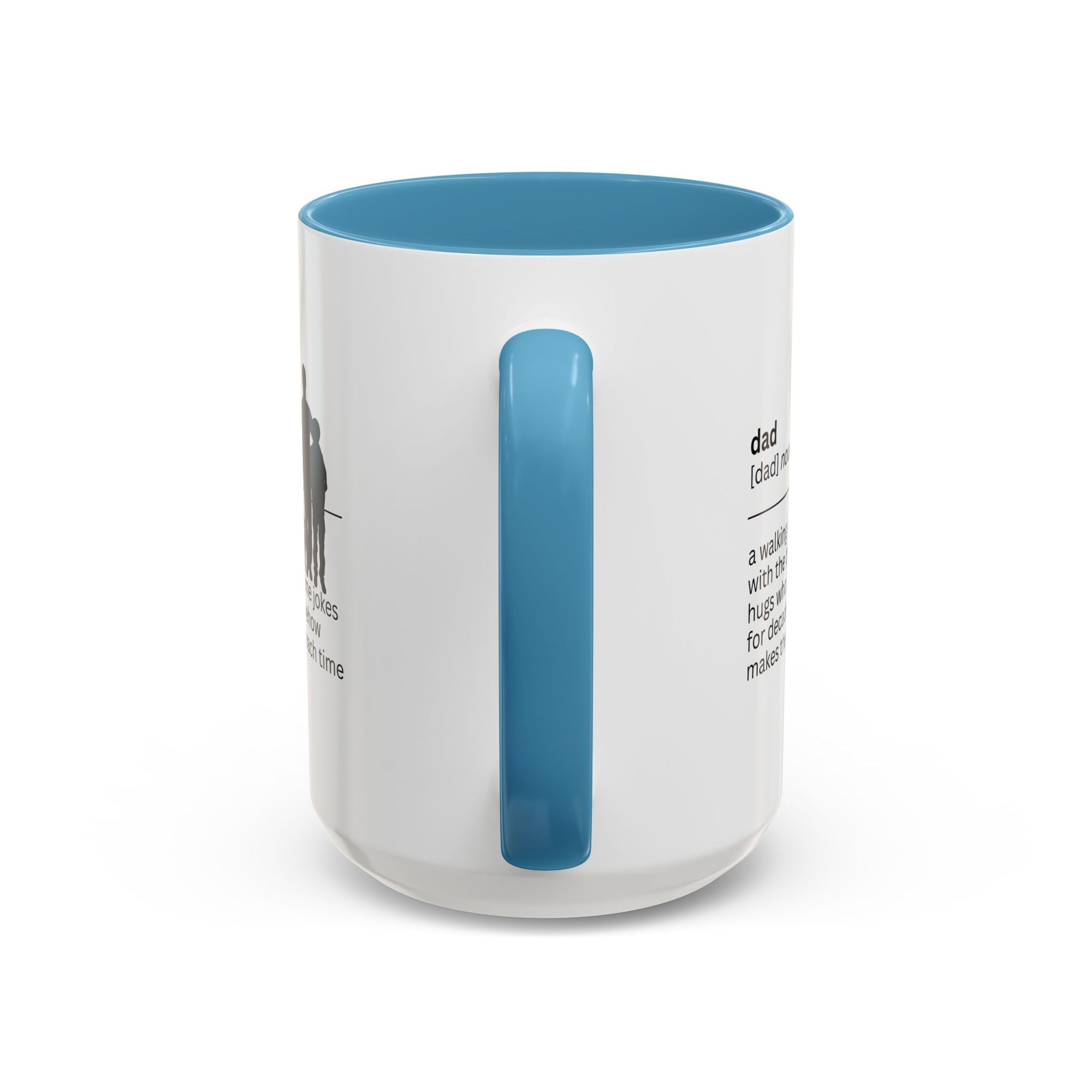 Dad ATM Accent Coffee Mug - Perfect Gift for Dads