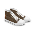 Women's Bigfoot Dandelion High Top Sneakers | Brown Sasquatch Canvas Shoes
