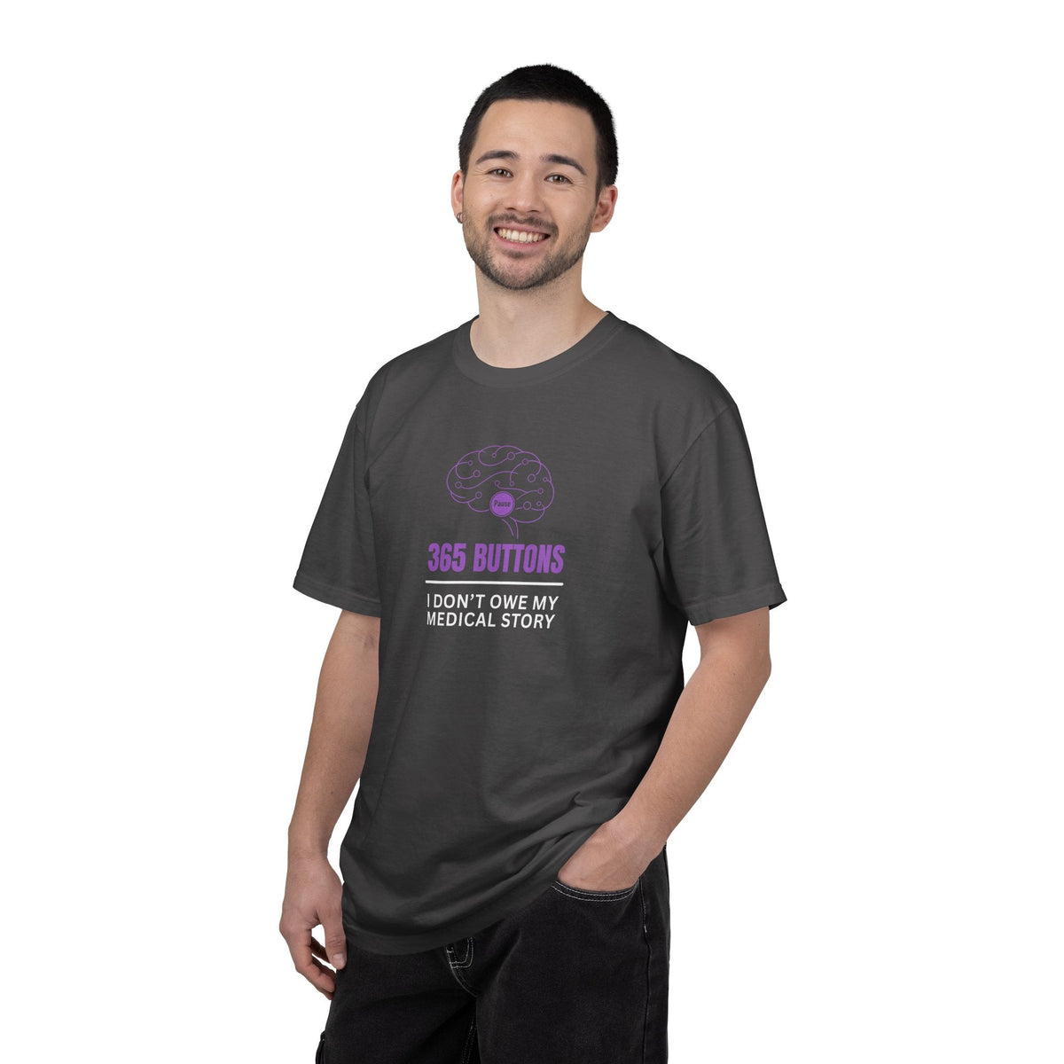 365 Buttons — I Don’t Owe My Medical Story T-Shirt - Clothing, Unisex, T-Shirts - EpiAl's Shop