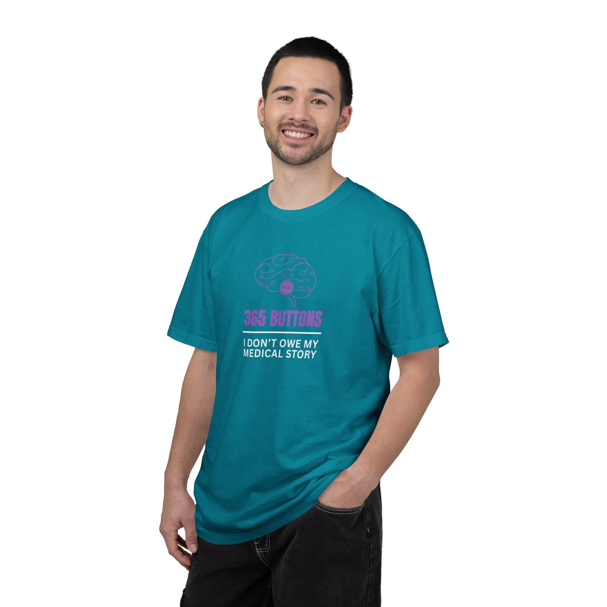 365 Buttons — I Don’t Owe My Medical Story T-Shirt - Clothing, Unisex, T-Shirts - EpiAl's Shop