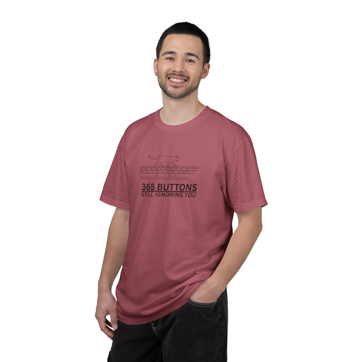 365 Buttons Still Ignoring You – Cat Keyboard T-Shirt - Clothing, Unisex, T-Shirts - EpiAl's Shop