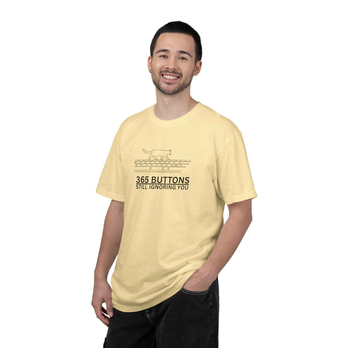 365 Buttons Still Ignoring You – Cat Keyboard T-Shirt - Clothing, Unisex, T-Shirts - EpiAl's Shop