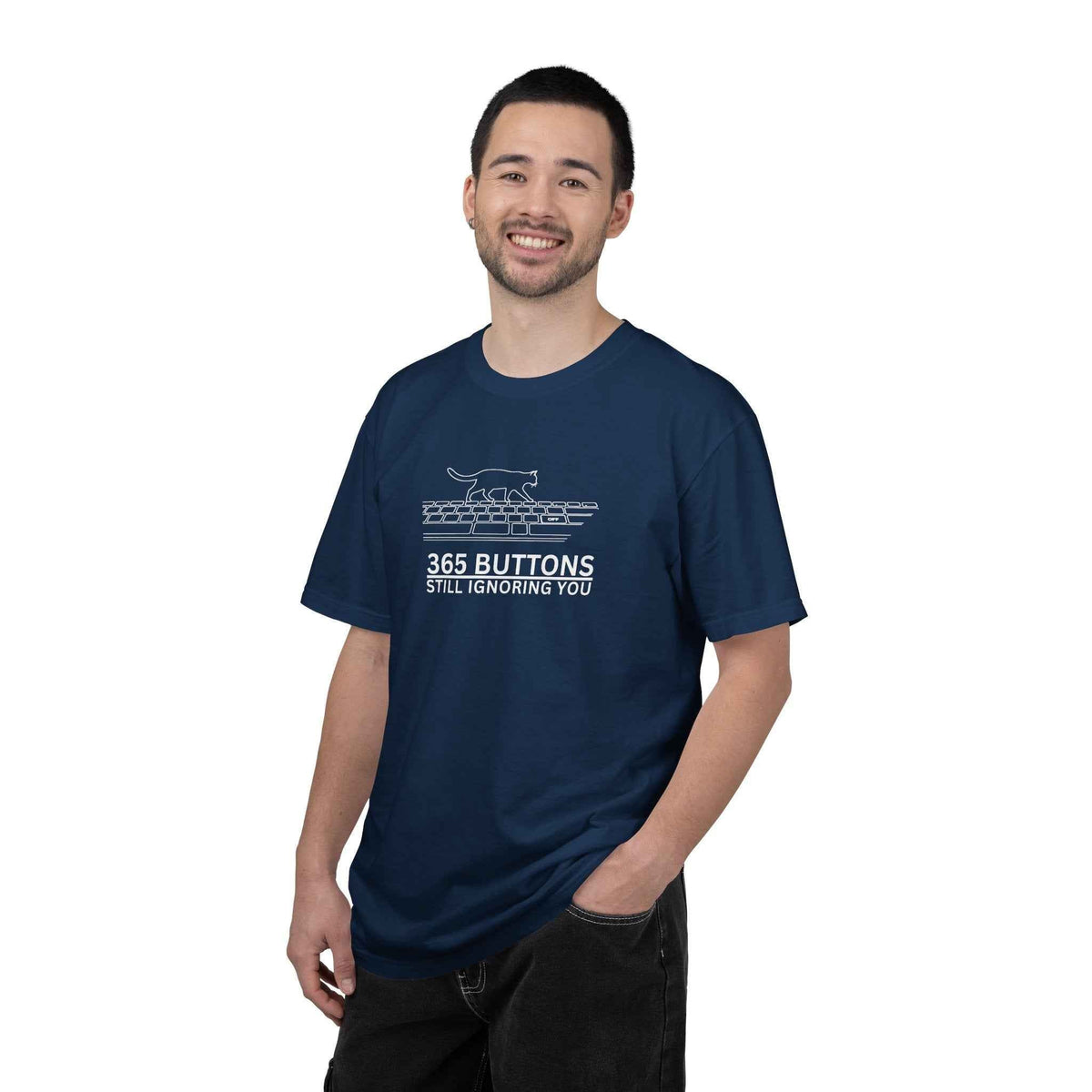 365 Buttons Still Ignoring You – Cat Keyboard T-Shirt - Clothing, Unisex, T-Shirts - EpiAl's Shop