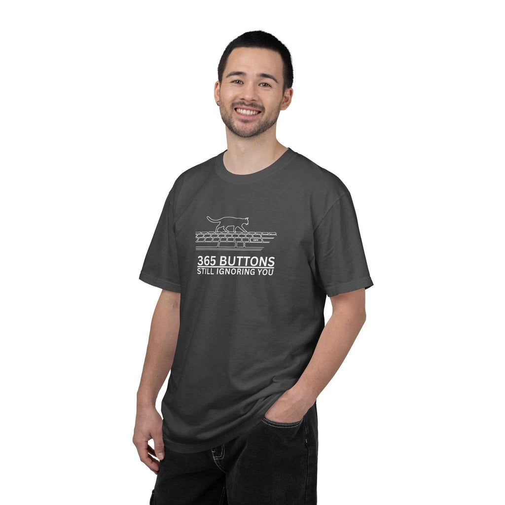 365 Buttons Still Ignoring You – Cat Keyboard T-Shirt - Clothing, Unisex, T-Shirts - EpiAl's Shop
