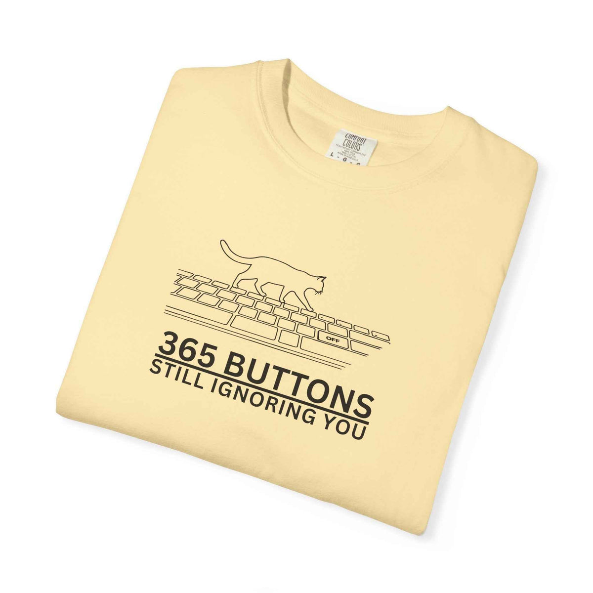 365 Buttons Still Ignoring You – Cat Keyboard T-Shirt - Clothing, Unisex, T-Shirts - EpiAl's Shop