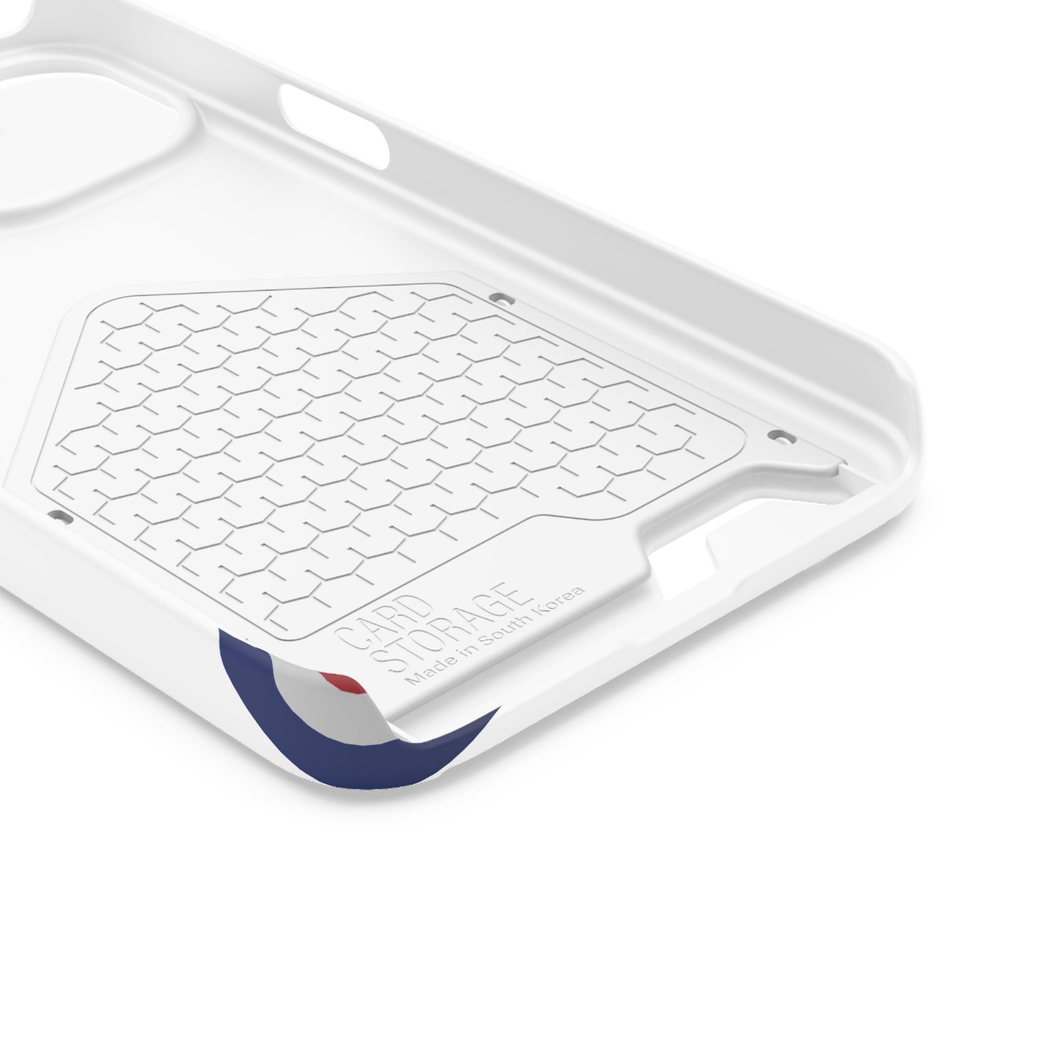 Swoop Guy Samsung Galaxy Case – Minimal Line Portrait Patriotic Design, Slim Protective Case with Card Slot