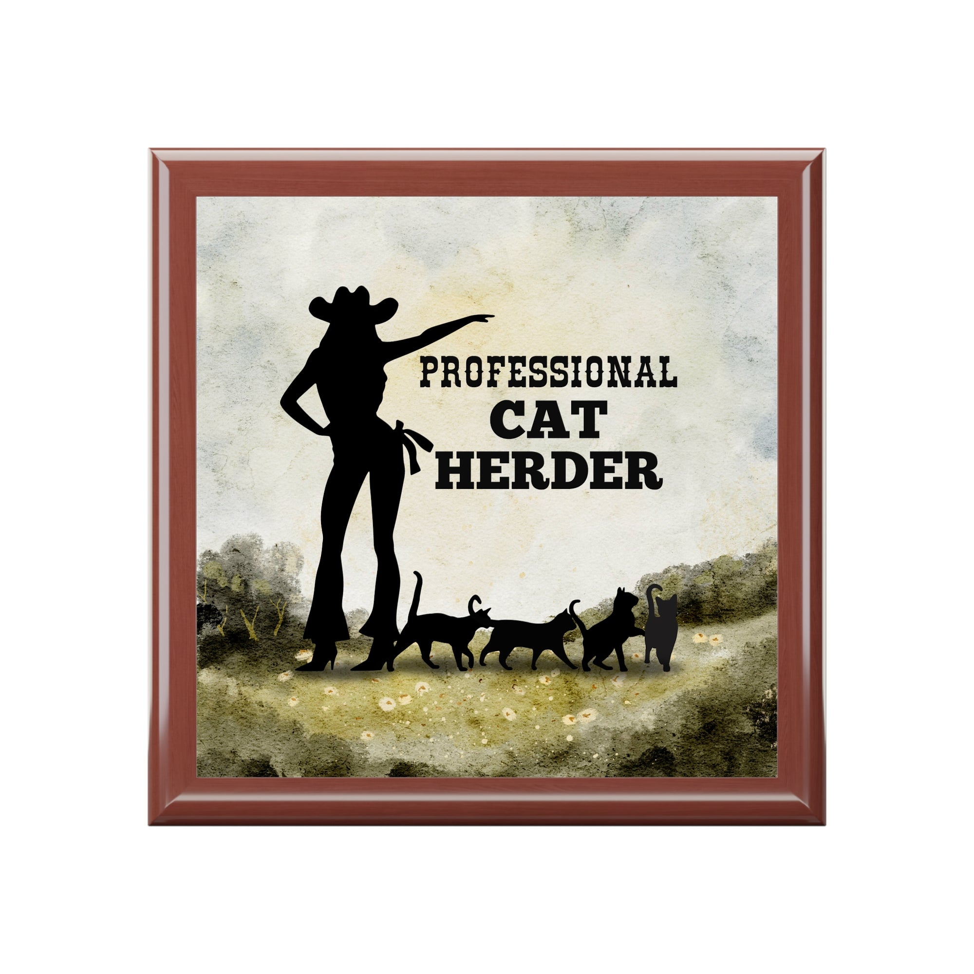 Professional Cat Herder Jewelry Box