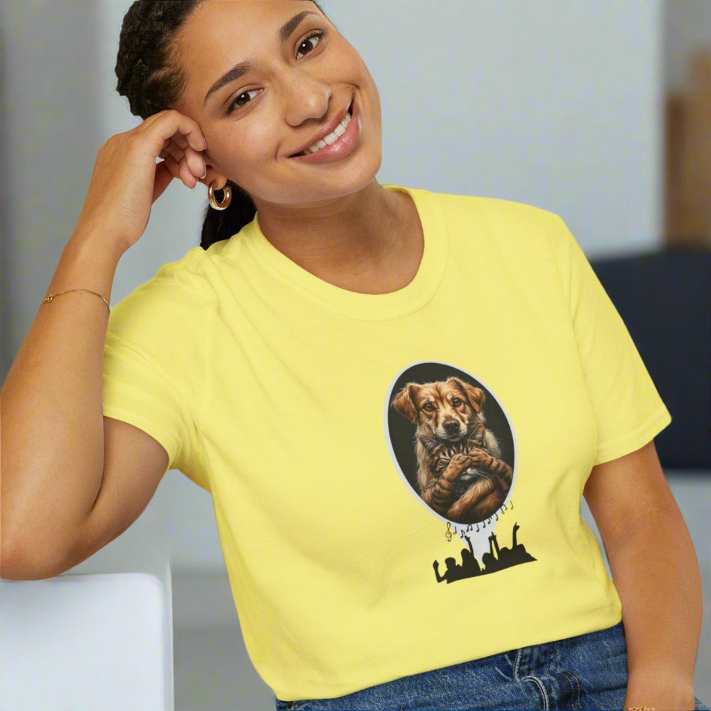 Look at Those Two Unisex Softstyle T-Shirt