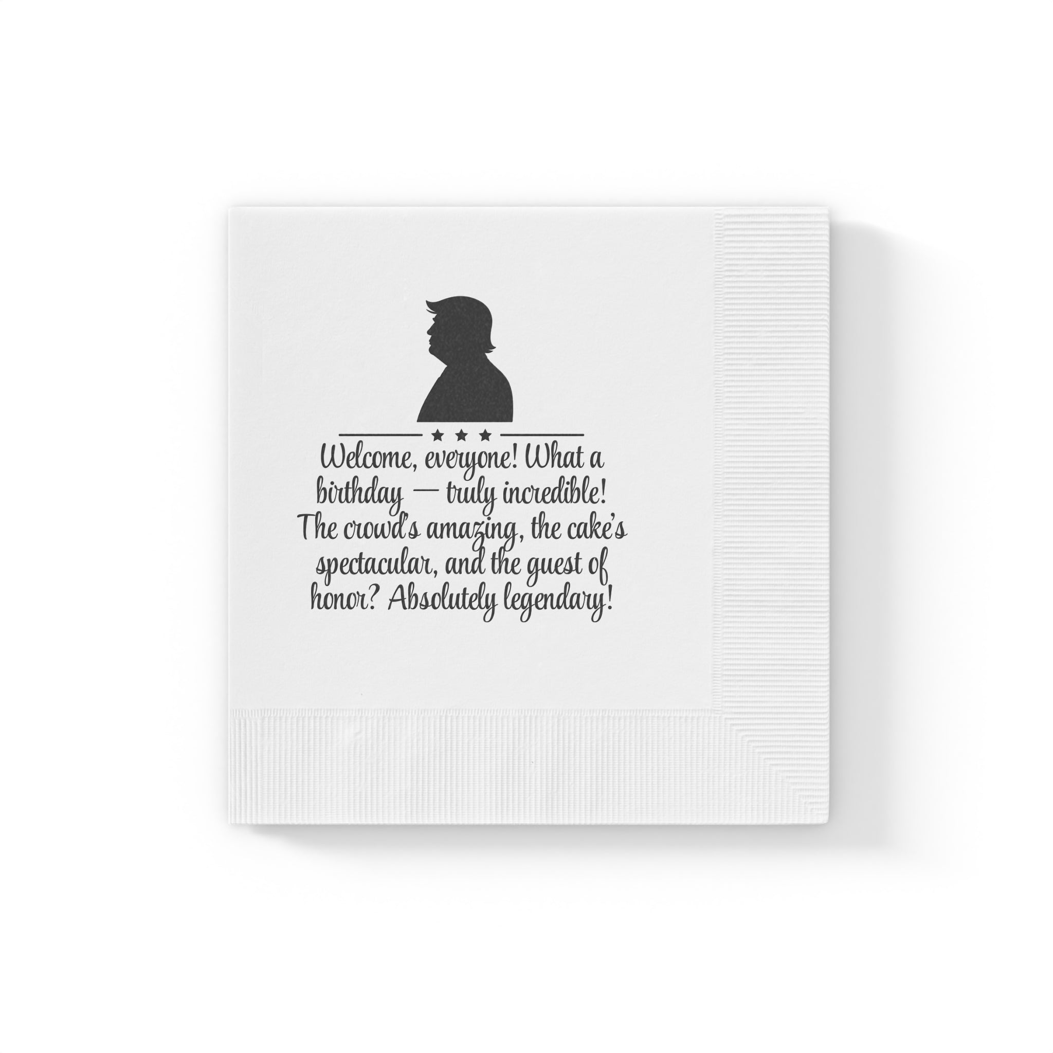 Legendary Birthday Bash Party Napkins – Parody Décor