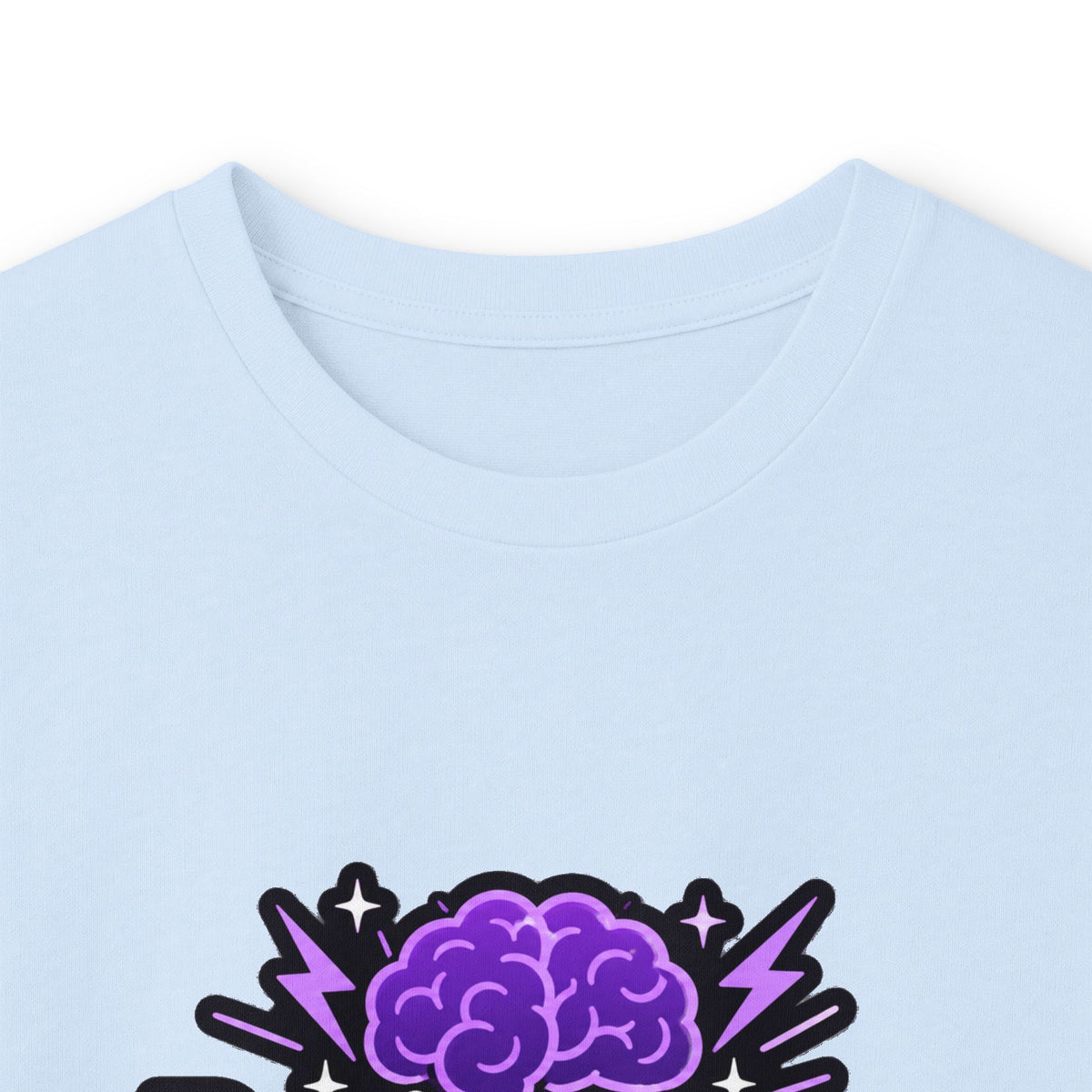 Brainstorm, Literally Epilepsy Awareness Long Sleeve Shirt | Purple Brain Epilepsy Tee