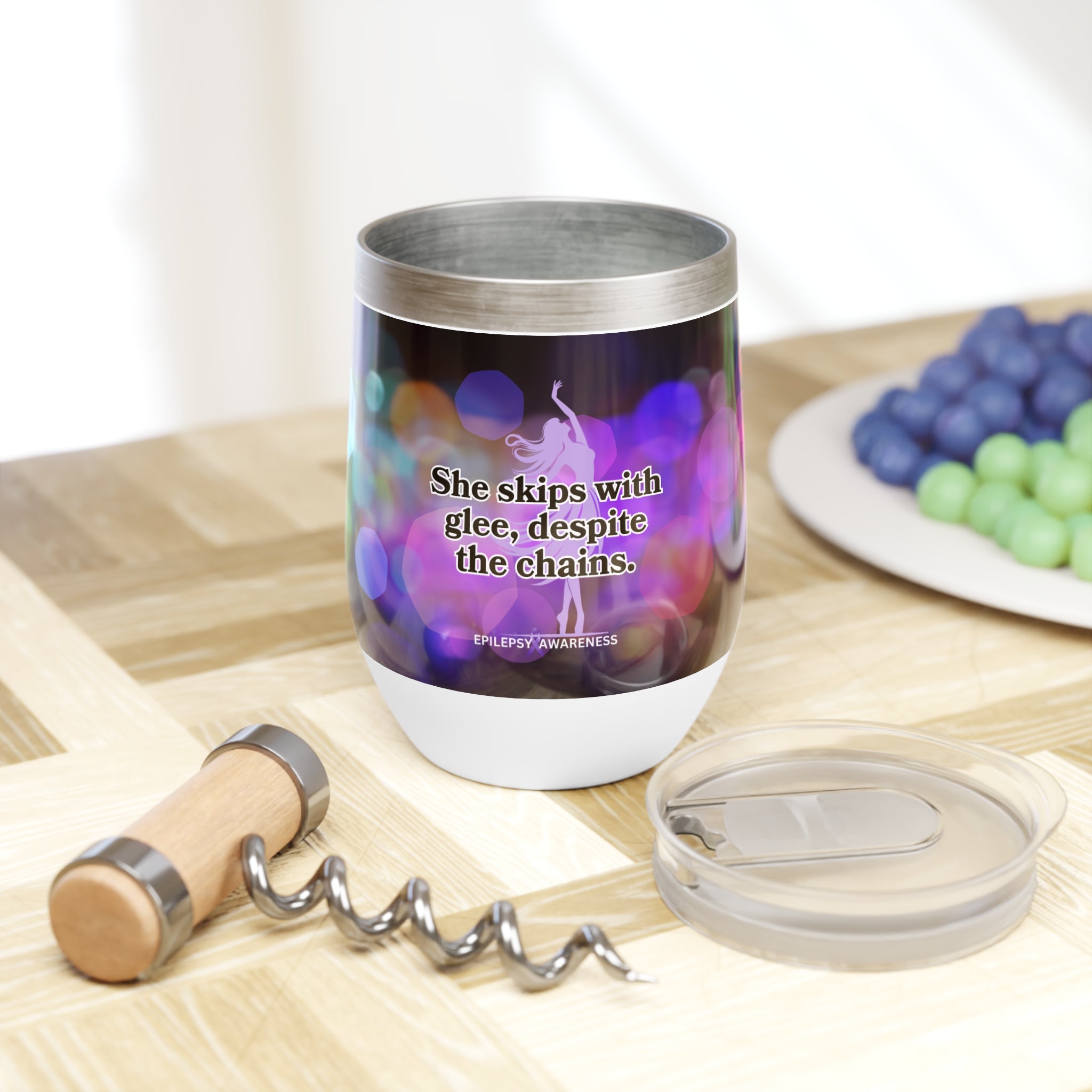 Skips with Glee Chill Wine Tumbler - EpiAl's Shop