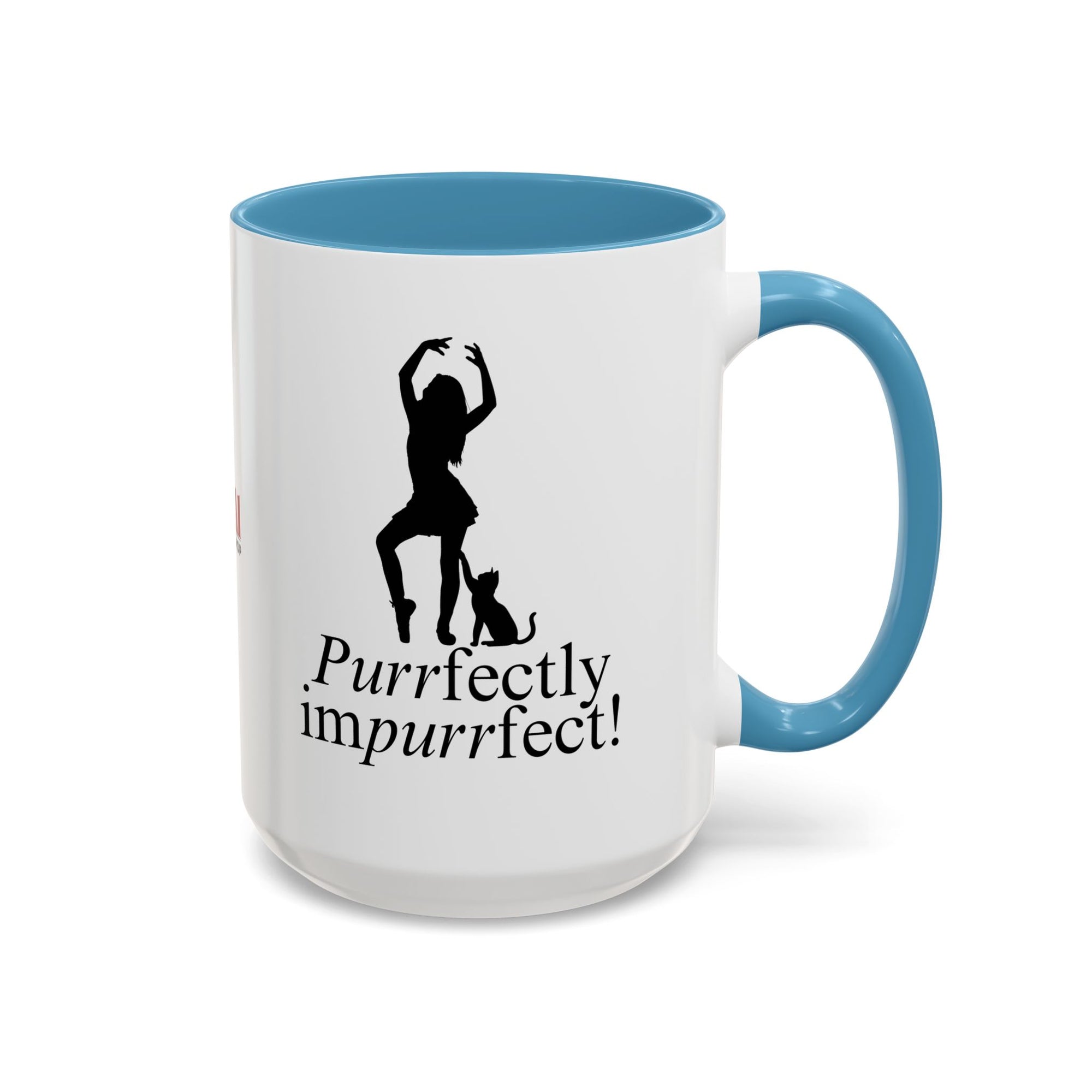 Purrfectly Impurrfect Accent Coffee Mug (11, 15oz)