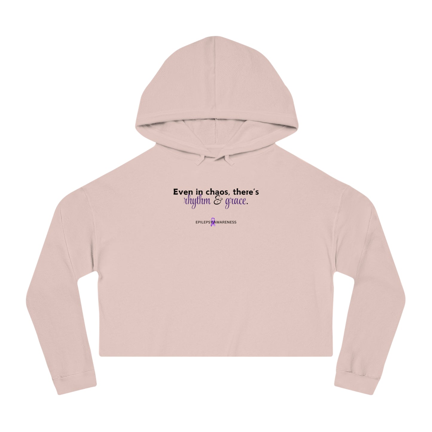 Chaos, Rhythm & Grace Women’s Cropped Hooded Sweatshirt