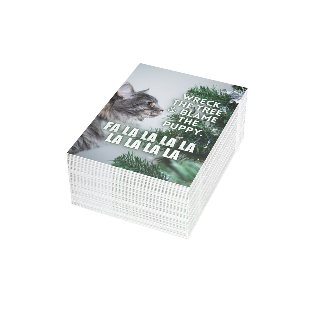 Wreck the Tree Postcard Bundles (envelopes included)