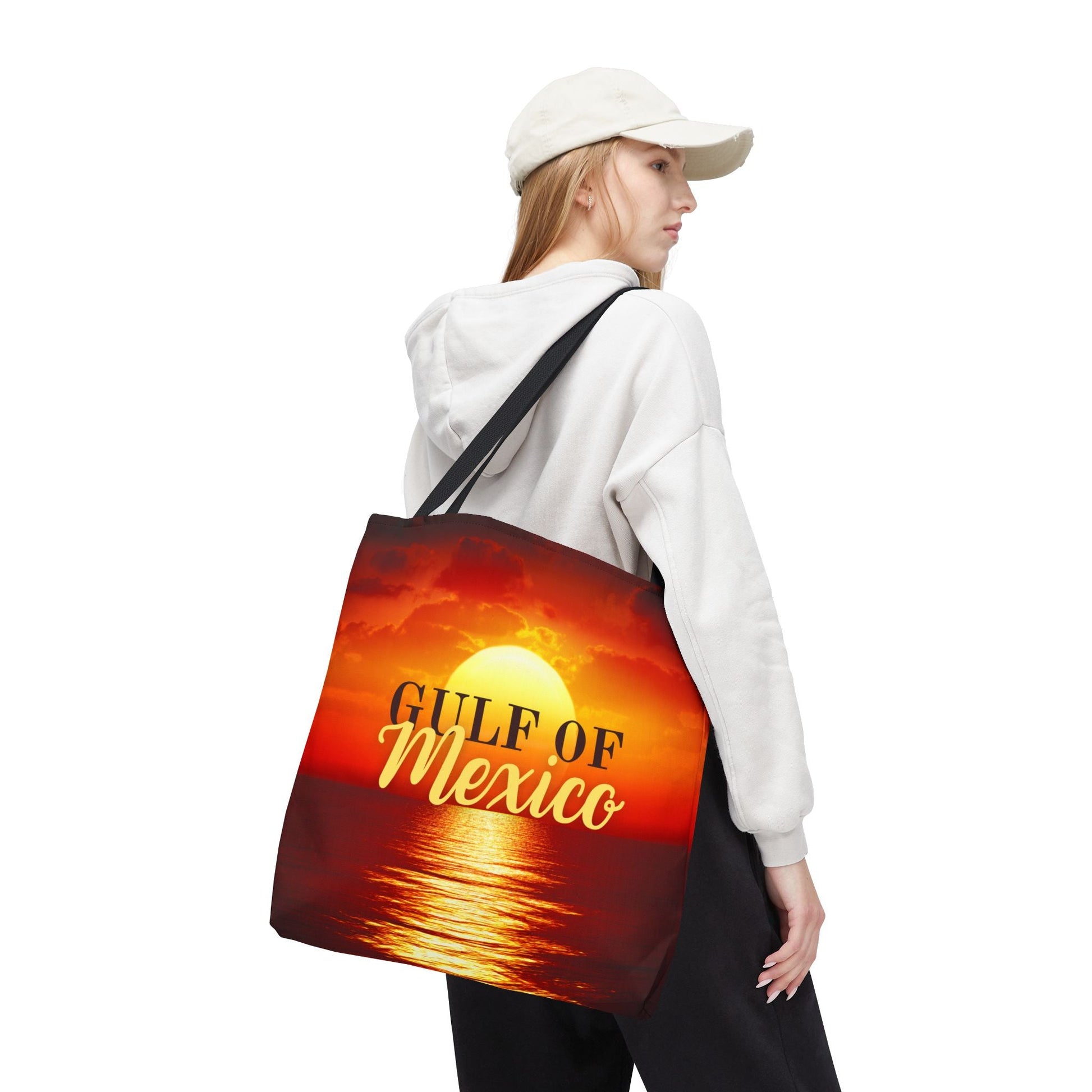 Gulf of Mexico Sunset Tote Bag - Chic Beach Accessory Printify