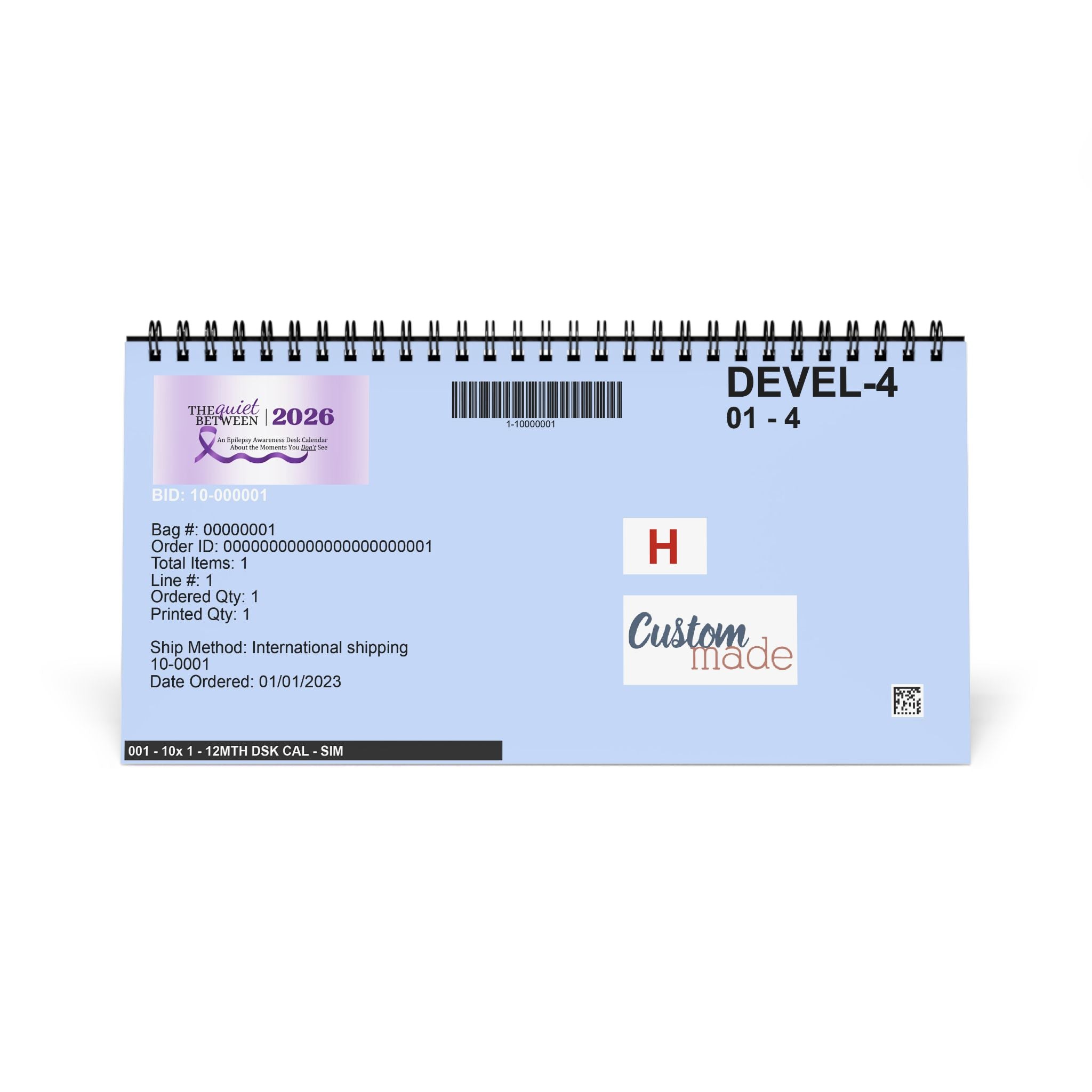 The Quiet Between Desk Calendar | A Year of Presence & Resilience