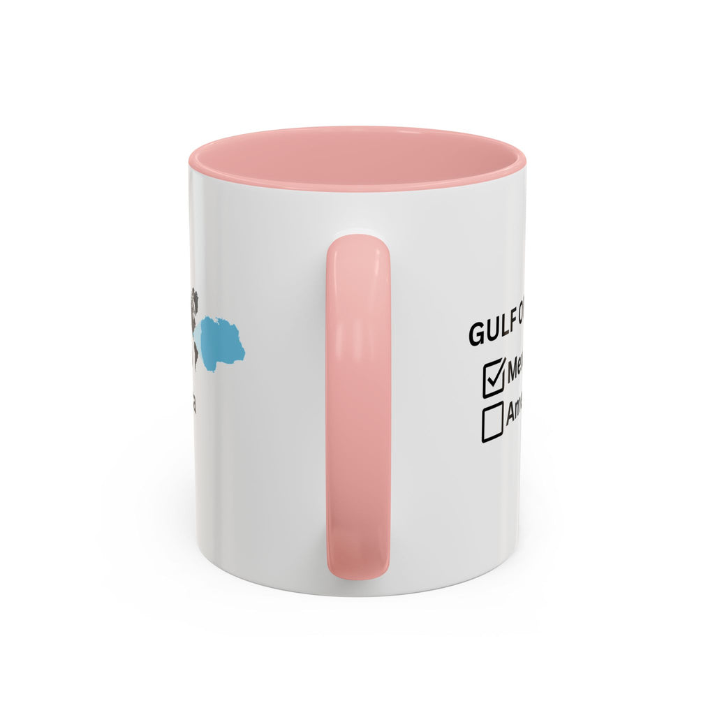 Gulf of Mexico Checkbox Accent Coffee Mug