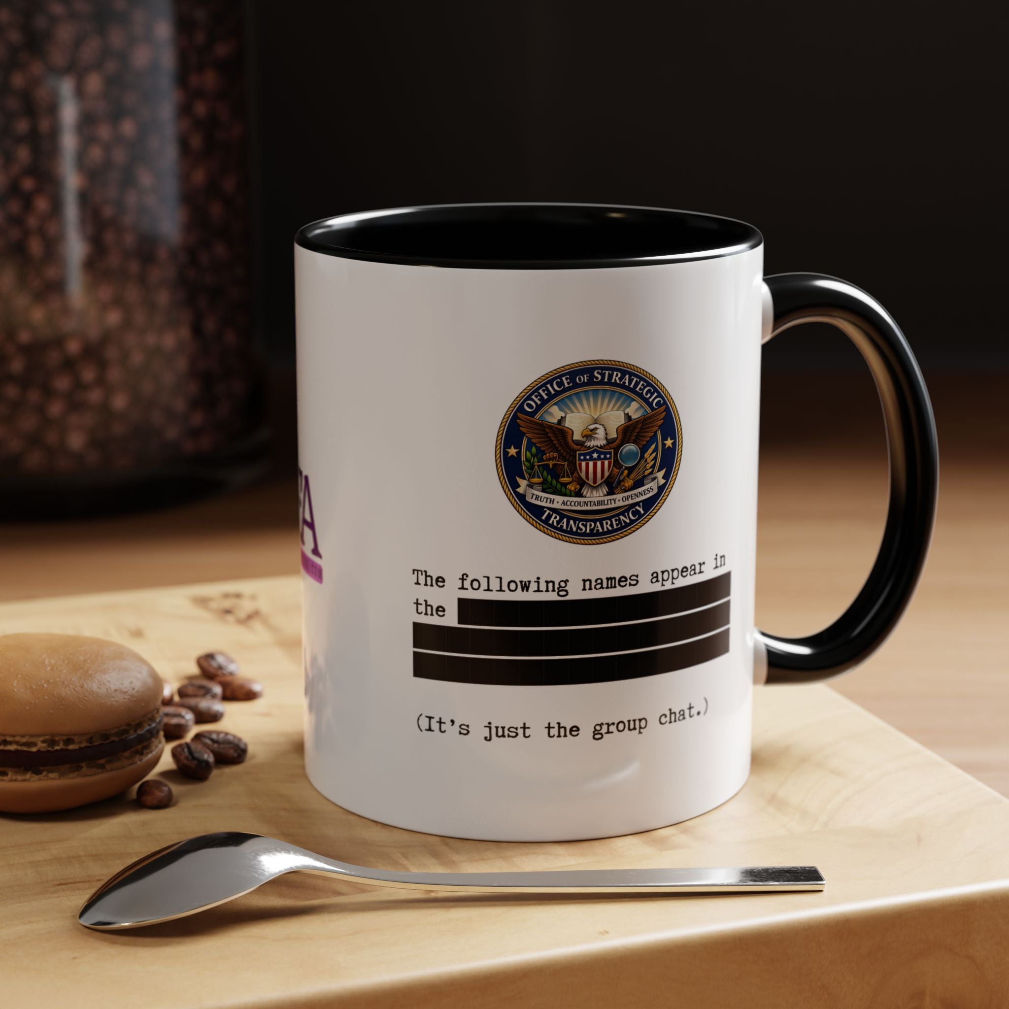 Unsealed Documents Coffee Mug – Redacted Files Political Satire Mug