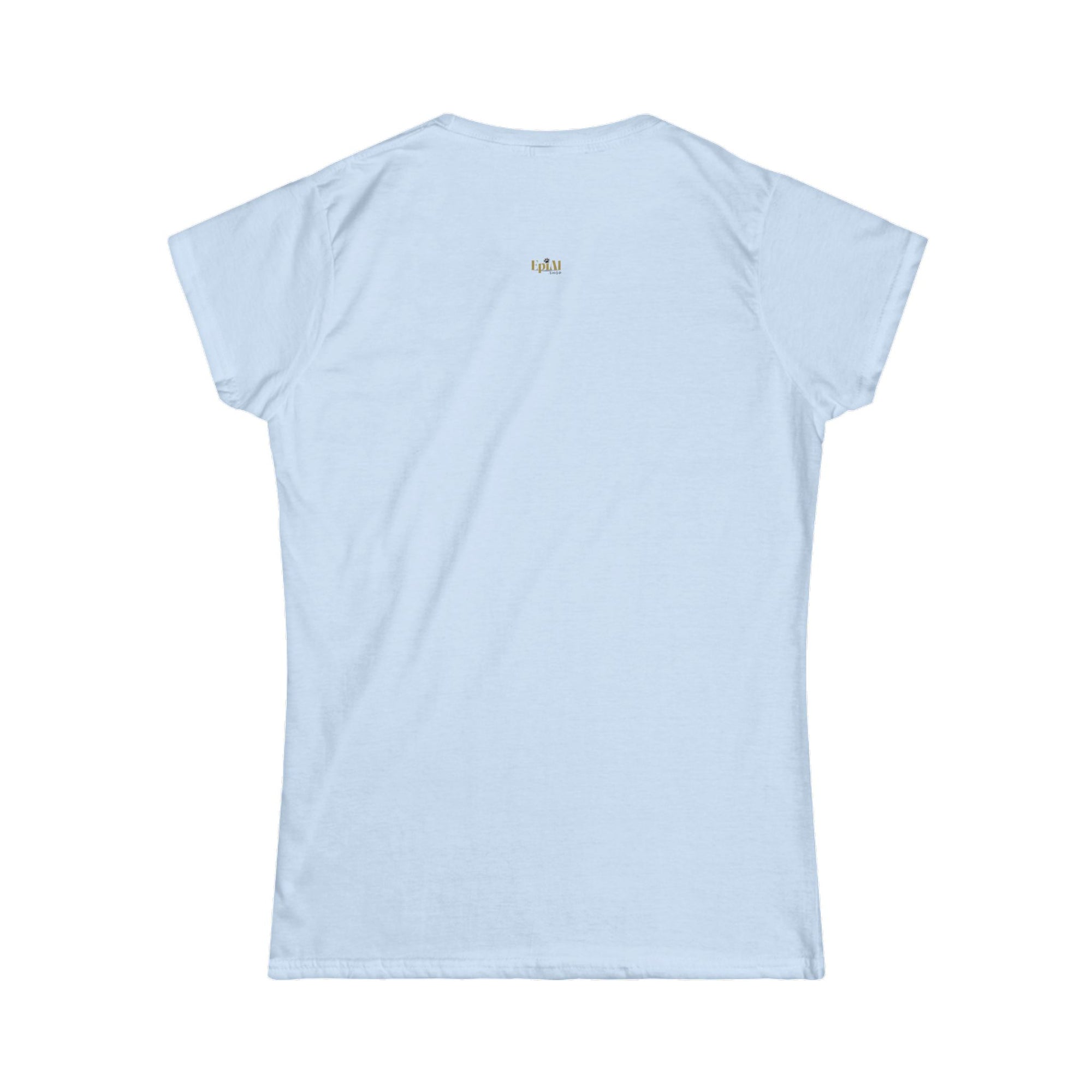 Cute Cat Lady Graphic Softstyle T-Shirt
